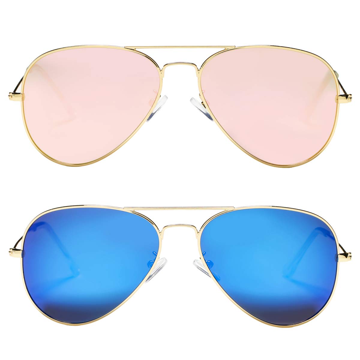 Pro Acme Classic Polarized Aviator Sunglasses for Men & Women - UV400 Protection - Driving, Fishing & Outdoor Activities