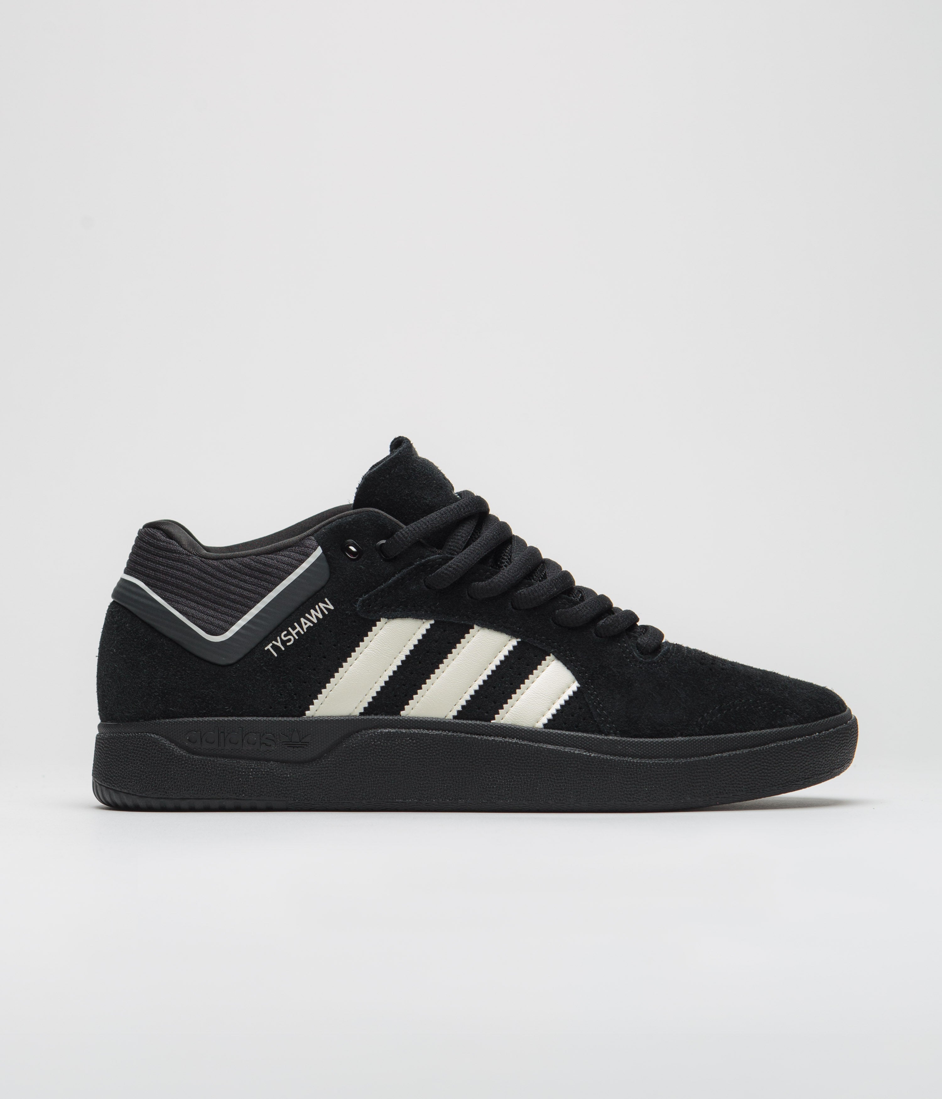 Adidas Tyshawn Shoes for Men - Core Black / Zero Metallic / Spark - Running, Training & Casual Wear Sneakers