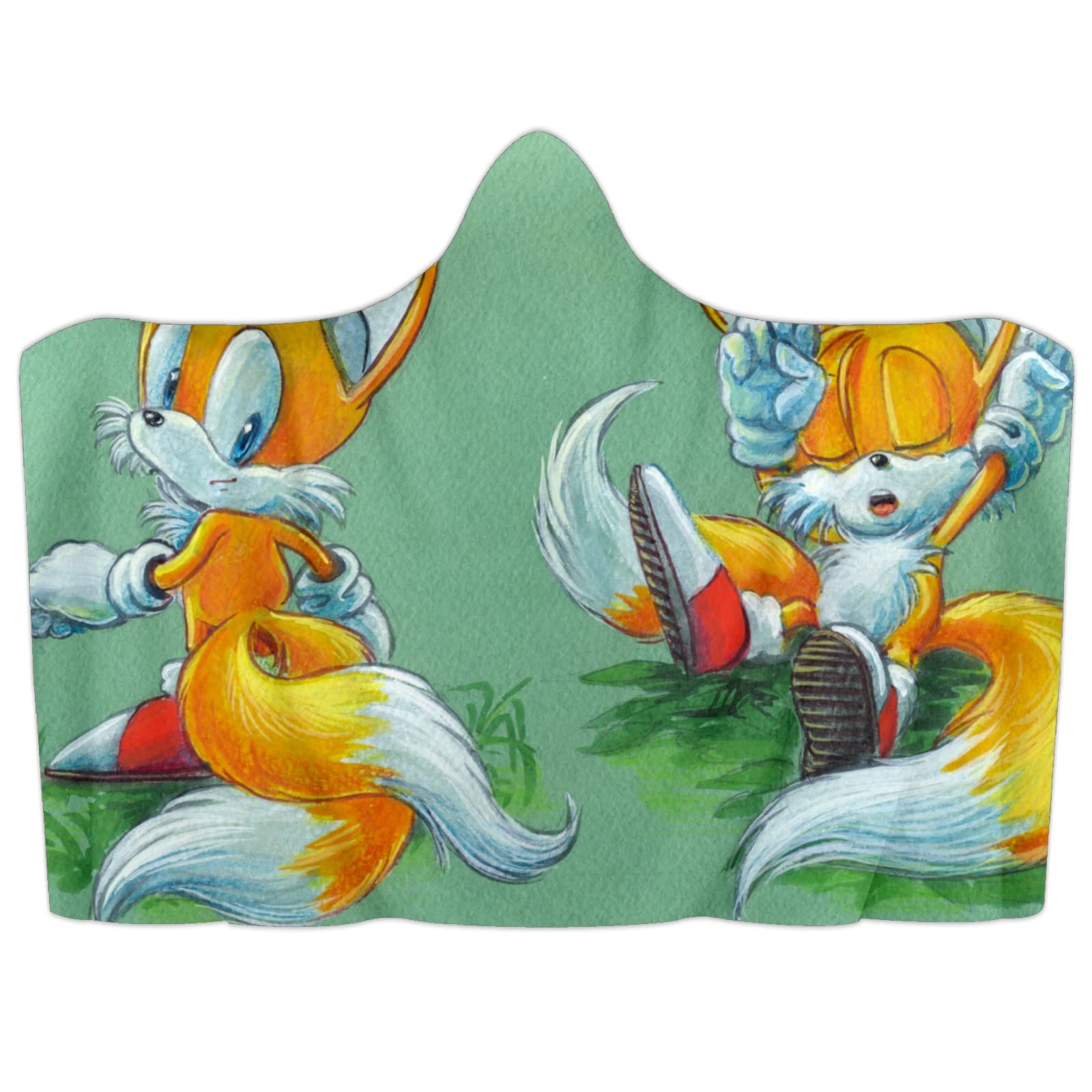 Cozy Fox Hooded Blanket for Kids - Soft & Warm Fleece Wearable Blanket - Perfect for Nap Time, Movie Nights, and Winter Snuggles