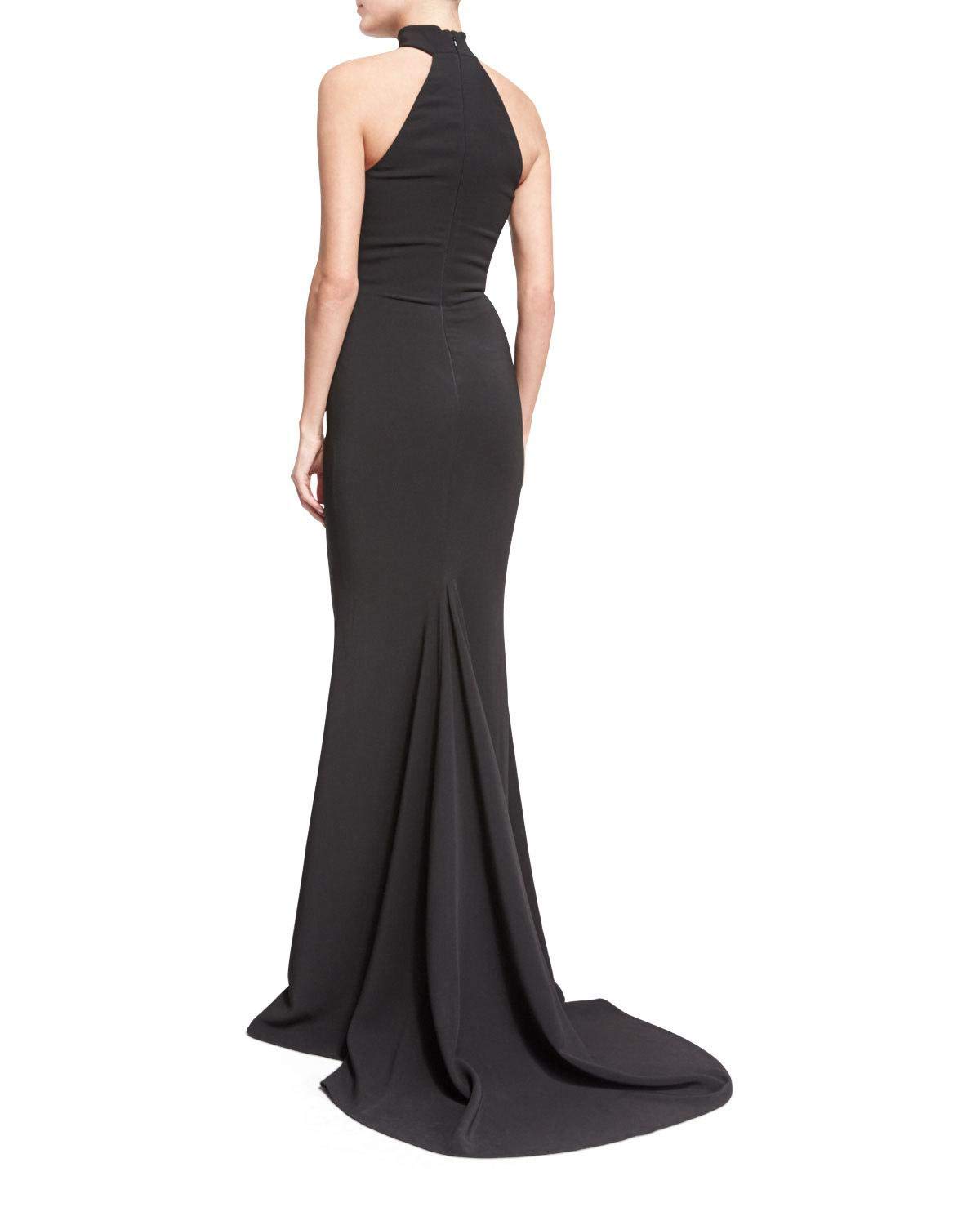 Elegant Women's Halter Mermaid Prom Dress with High Neck - Perfect for Evening Gala, Formal Events & Special Occasions