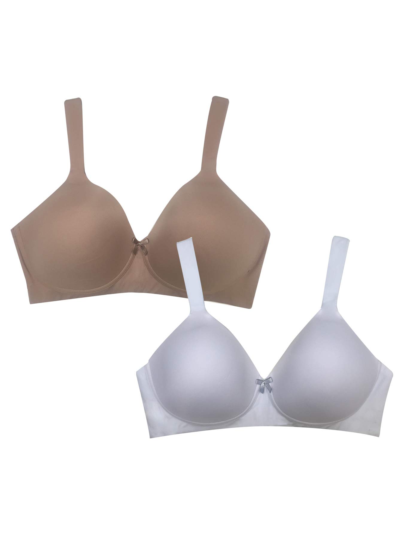 LEADING LADY The Brigitte Classic T-Shirt Underwire Bra - Padded Bras for Women with Comfortable Support - Plus Size T-Shirt Bras for Everyday Wear & Special Occasions