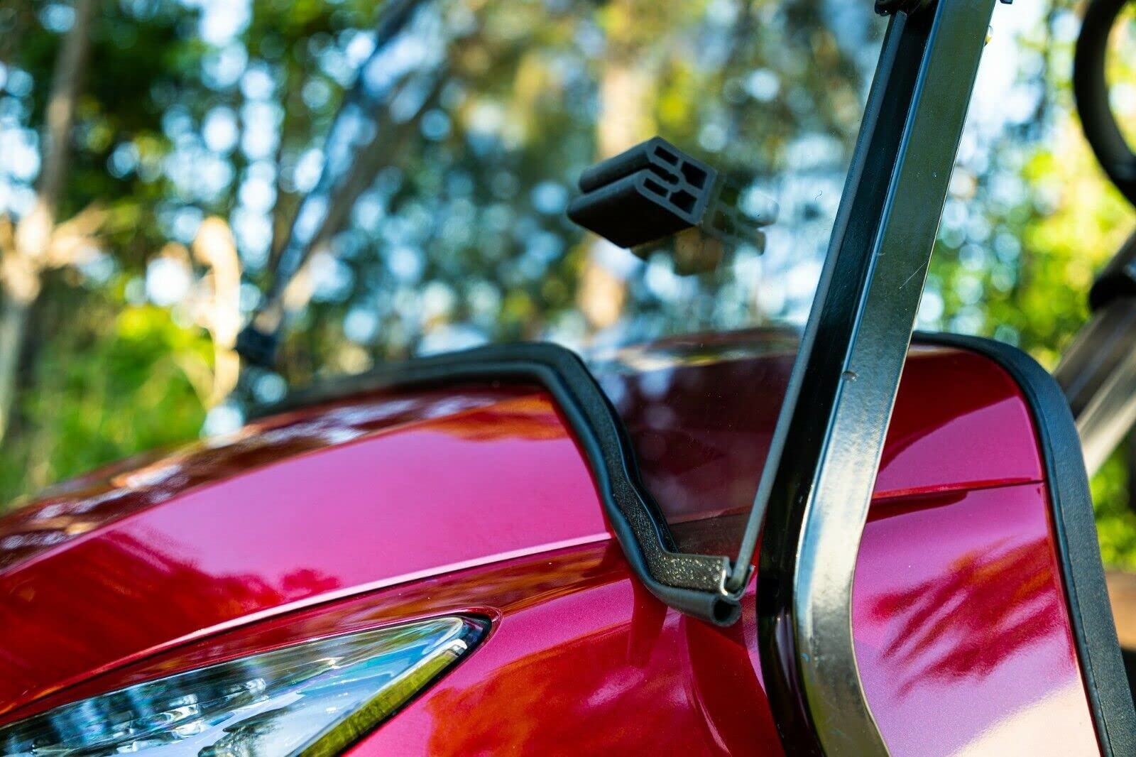 RED DOT Storm Body Folding Windshield for EZGO TXT (1994 & Up) Golf Carts - Compatible with Storm Body Kit & 1