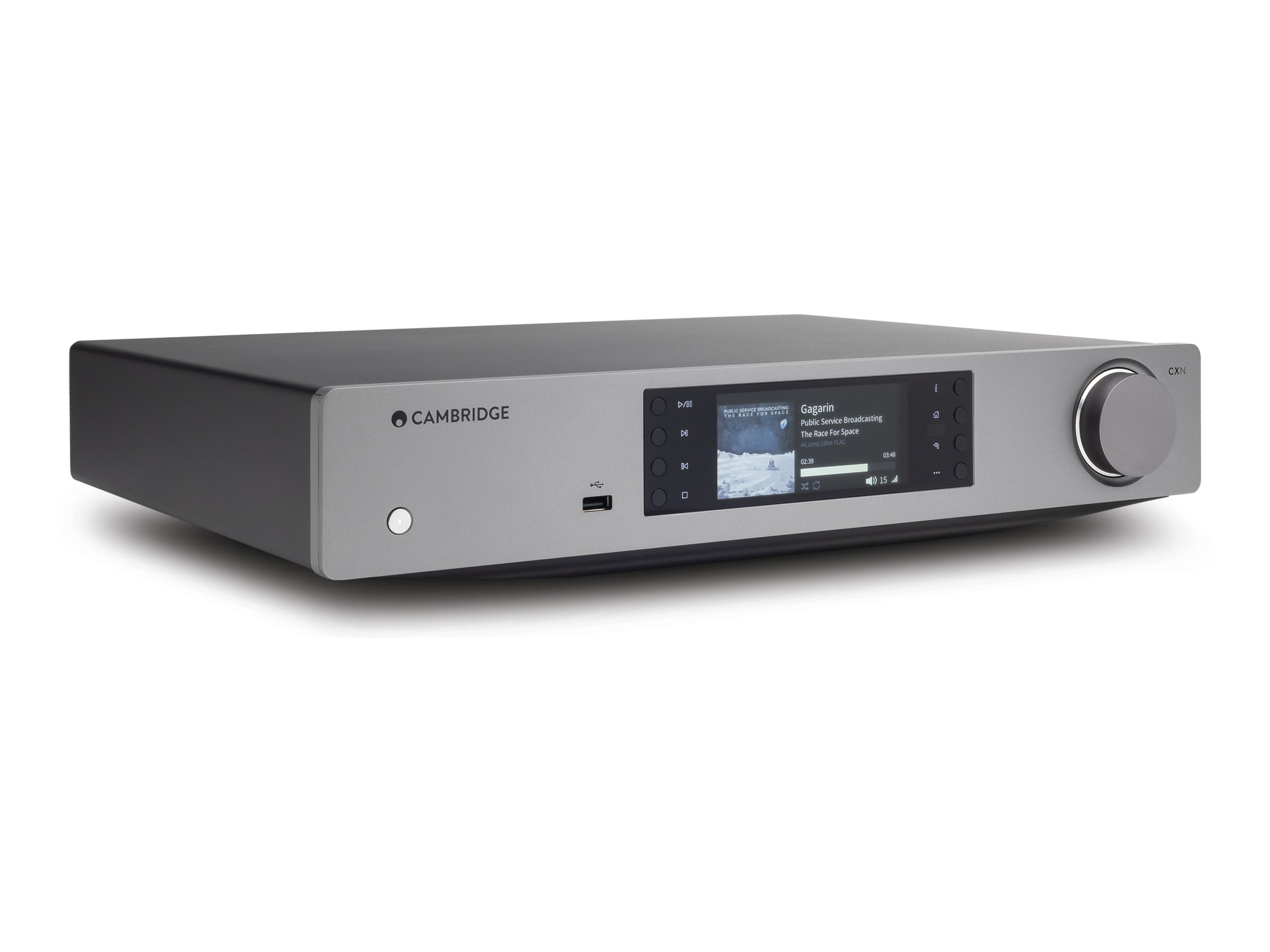 Cambridge Audio CXN (V2) Network Music Streamer - High-Resolution Wireless Audio Player for Home & Studio - Perfect for Streaming Spotify, Tidal & Hi-Fi Music Systems