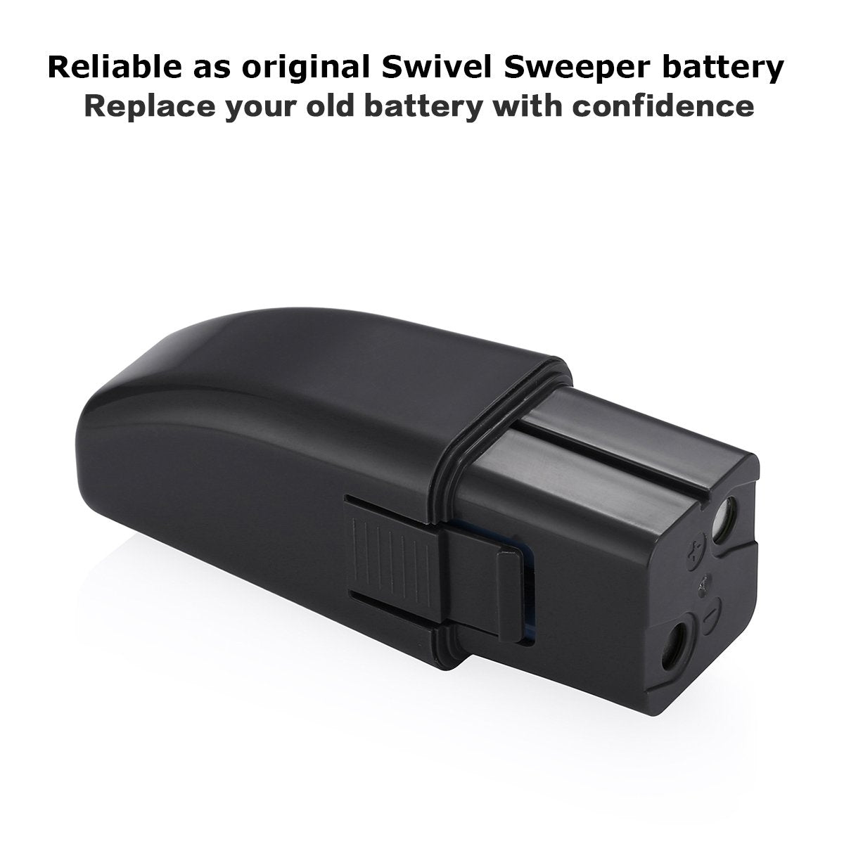 7.2V Replacement Battery Pack for Ontel Swivel Sweeper - Compatible with Cordless Vacuum Cleaners, Ideal for Home Cleaning and Quick Pickups
