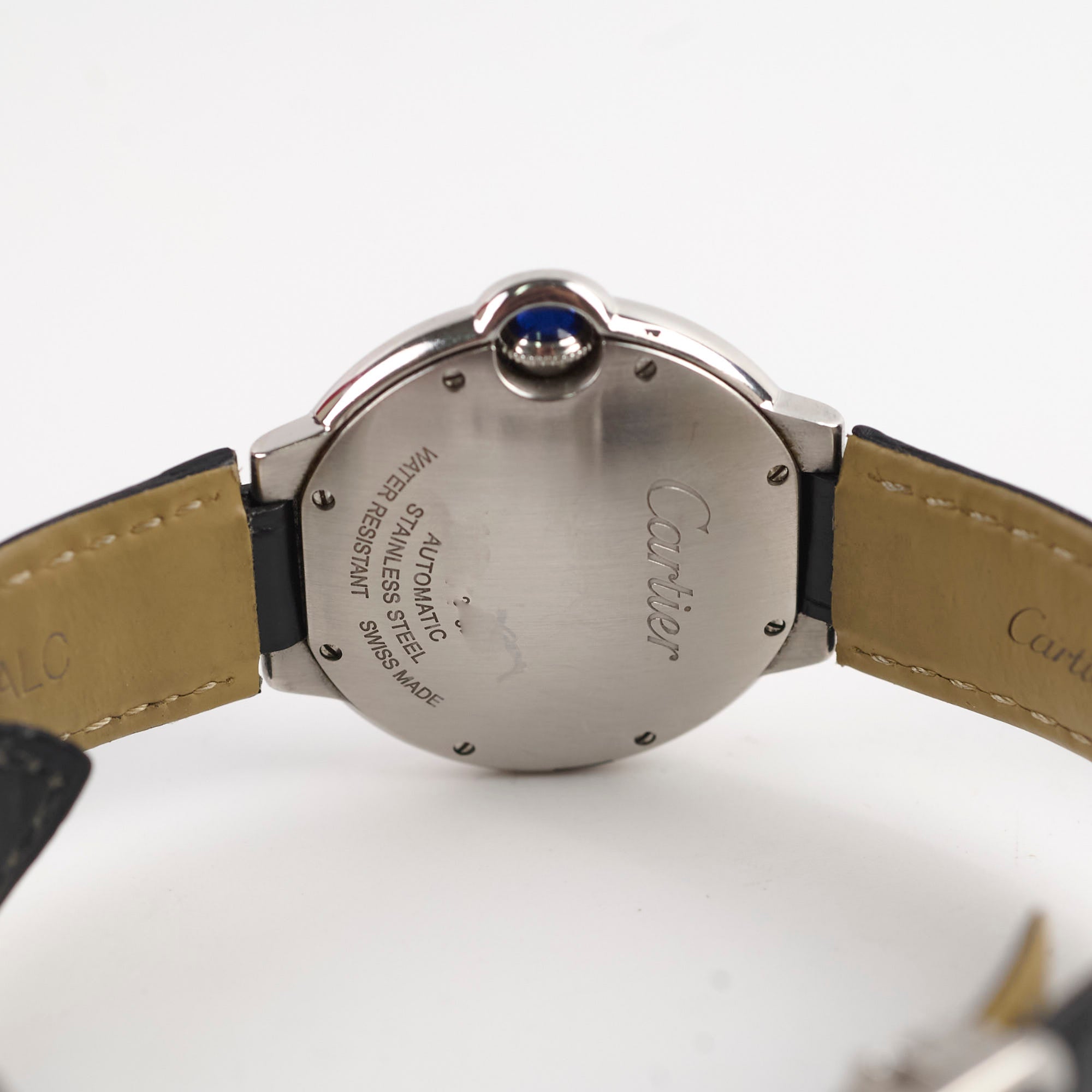 Cartier Ballon Bleu de Cartier 36mm Stainless Steel Watch W69017Z4 - Luxury Timepiece for Women, Elegant Dress Watch for Business & Formal Occasions