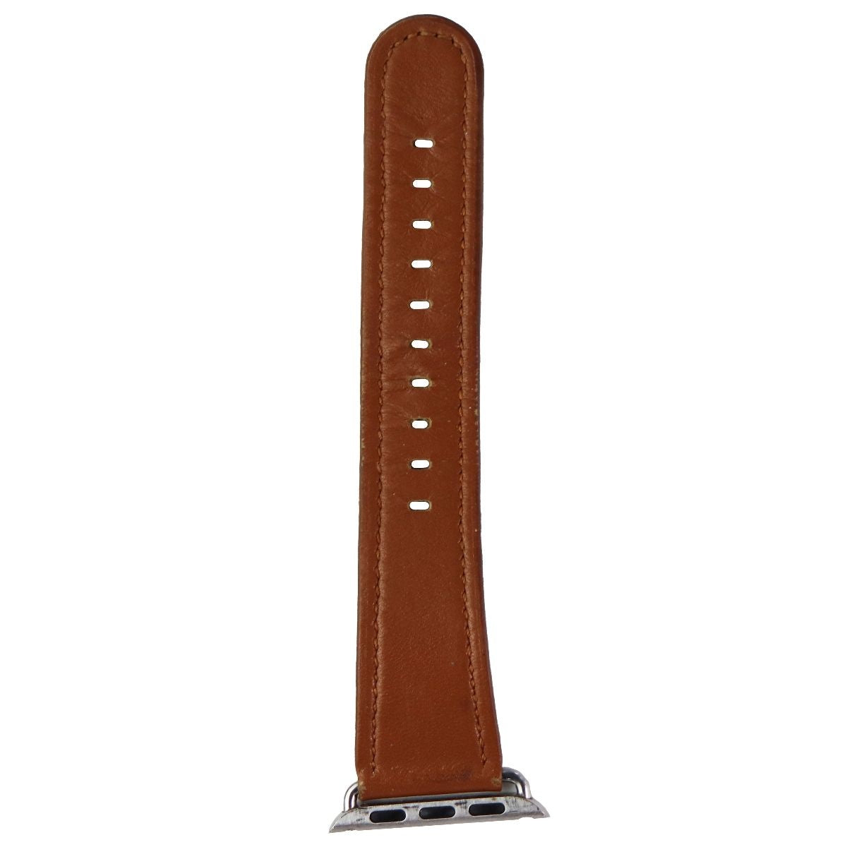 Premium 40mm Genuine Leather Band for Apple Watch 40mm & 38mm Cases (All Series) - Brown Leather Strap - Perfect for Work, Gym & Everyday Wear