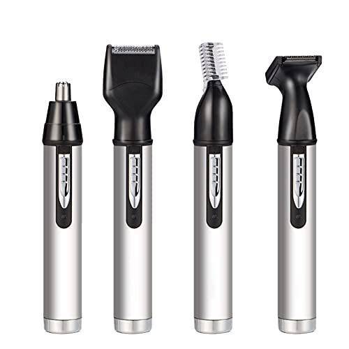 SunshineFace Rechargeable Ear & Nose Hair Trimmer - Waterproof Personal Grooming Kit for Men & Women - Perfect for Travel, Home Use & Wet/Dry Shaving
