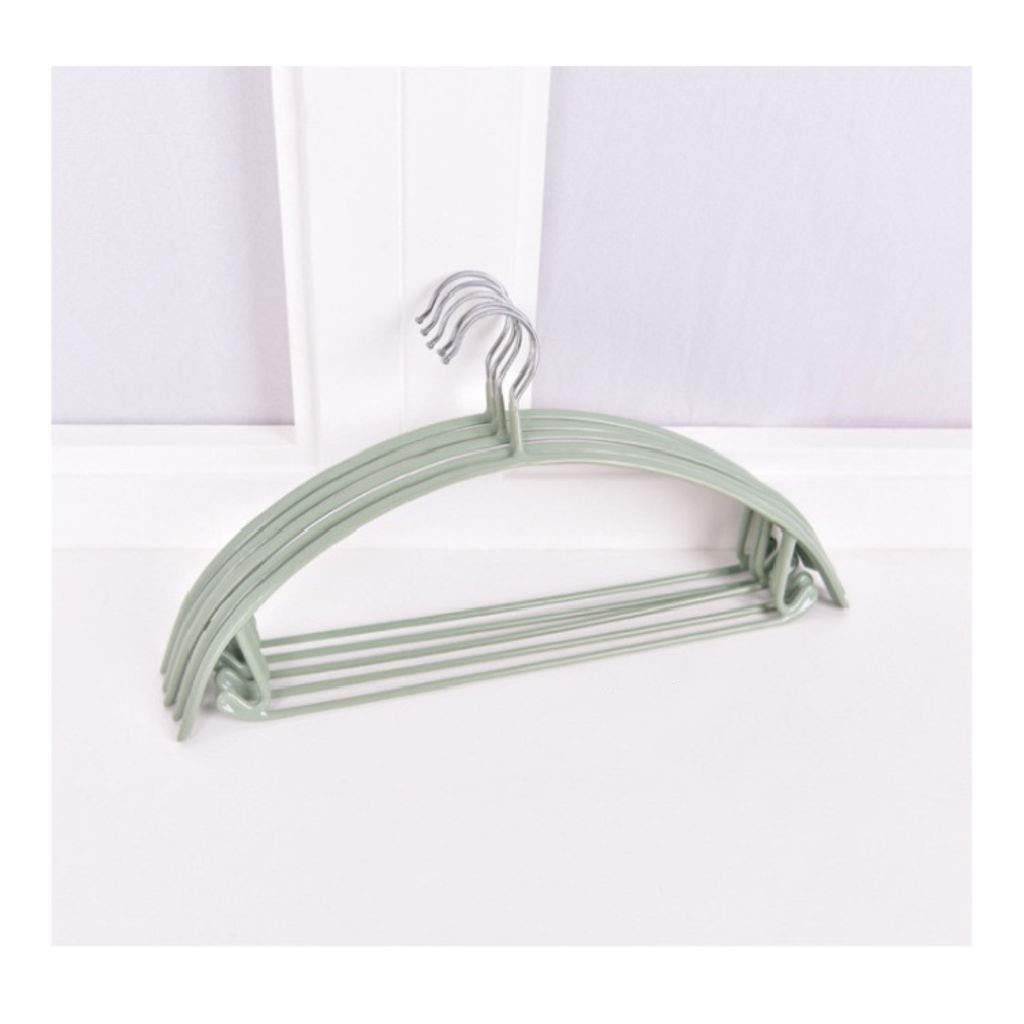 No Trace Non-Slip Space Saving Hangers - 10 Pack Wide Shoulder Clothes Hangers for Adults, Coats & Pants - Multi-Functional Household Hooks for Organized Closets & Travel Packing