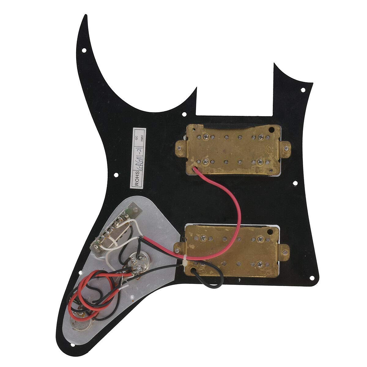 Ibanez GRGM21 Guitar Pickguard with Prewired HH Pickups - 3-Ply Replacement Part for Electric Guitars | Perfect for Upgrades, Repairs & Custom Builds