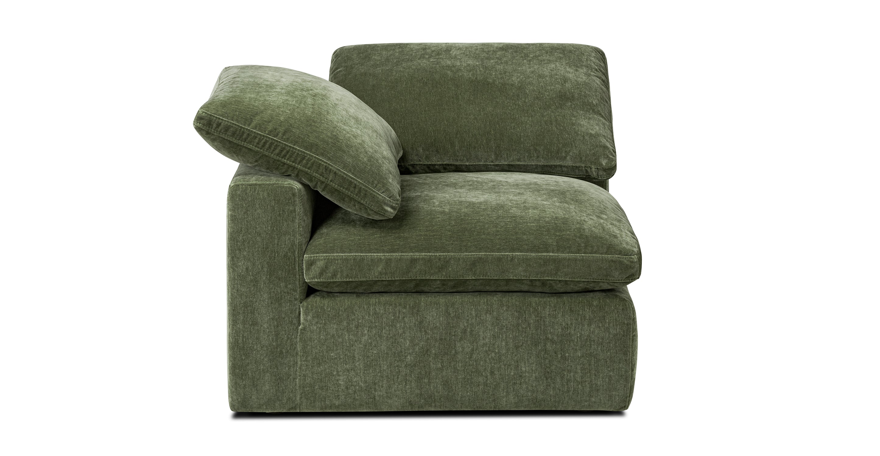 4-Seat Aspen Modular Sectional Sofa - Modern L-Shaped Couch for Living Room, Family Room & Home Theater - Soft Fabric Upholstery with Reversible Chaise