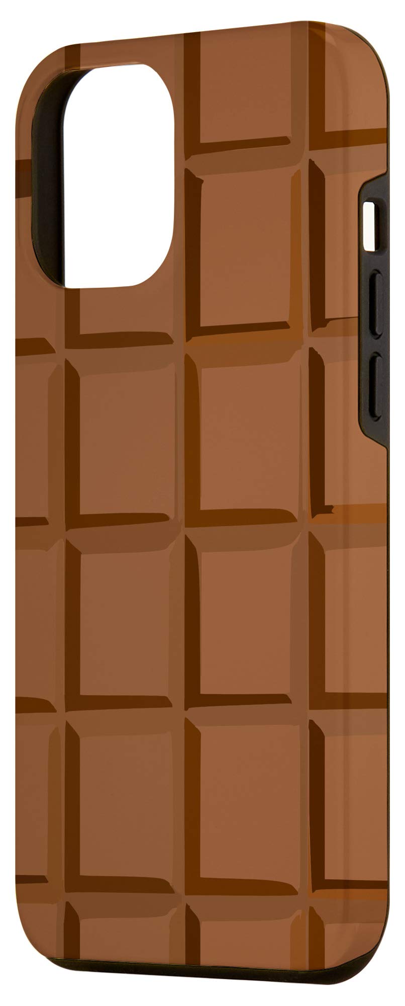 Funny Chocoholic iPhone 12 Pro Max Case - Chocolate Bar Design Phone Cover for Food Lovers | Perfect Gift for Chocolate Enthusiasts & Everyday Protection