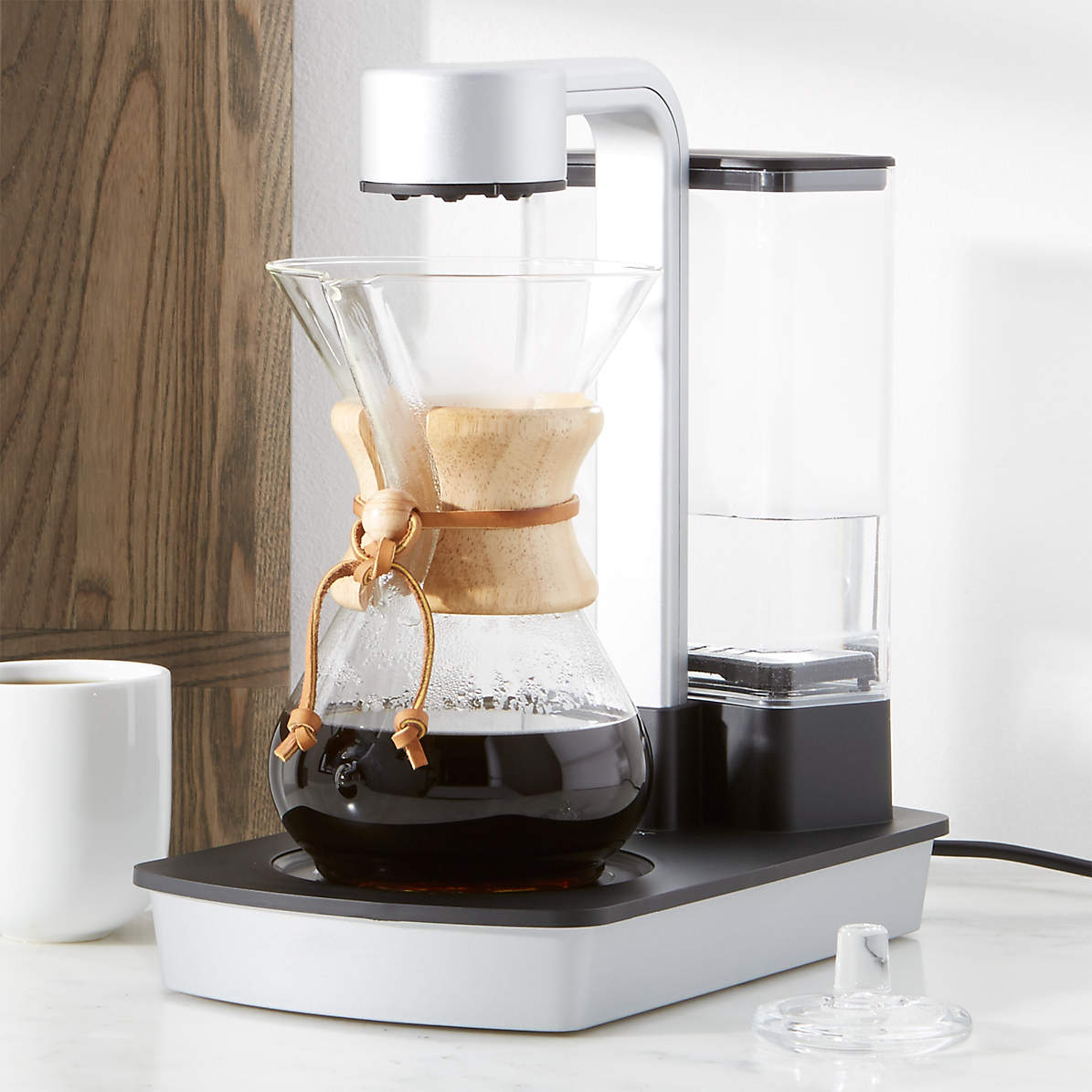 Chemex Ottomatic 2.0 Automatic Pour Over Coffee Maker - Premium Glass Carafe with Stainless Steel Filter for Home & Office Use - Perfect for Coffee Enthusiasts & Baristas