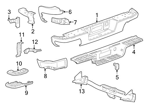 GM 22900986 Brake Pad Insert-RR BPR Step Pad - High Performance Replacement for GM Vehicles, Perfect for Smooth Braking & Safe Driving