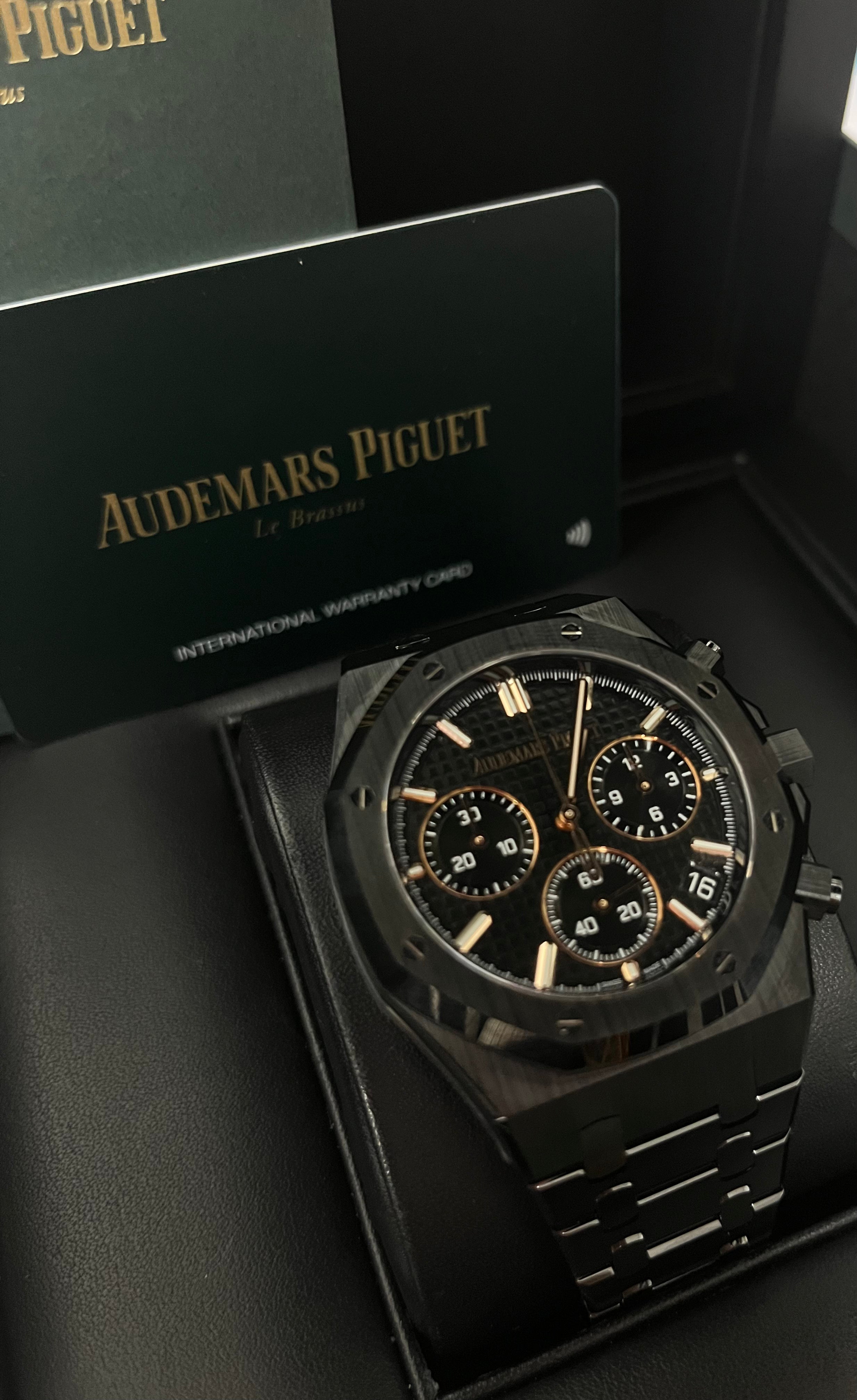Audemars Piguet Royal Oak Chronograph 41mm Ceramic Watch 26240CE.OO.1225CE.02 - Luxury Men's Sports Watch for Business & Formal Occasions