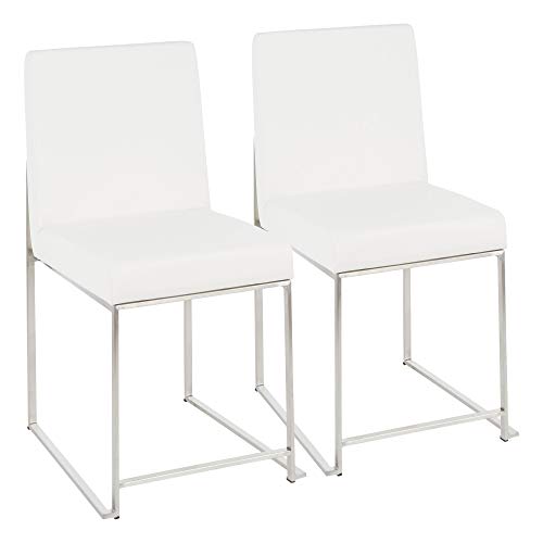 White Faux Leather