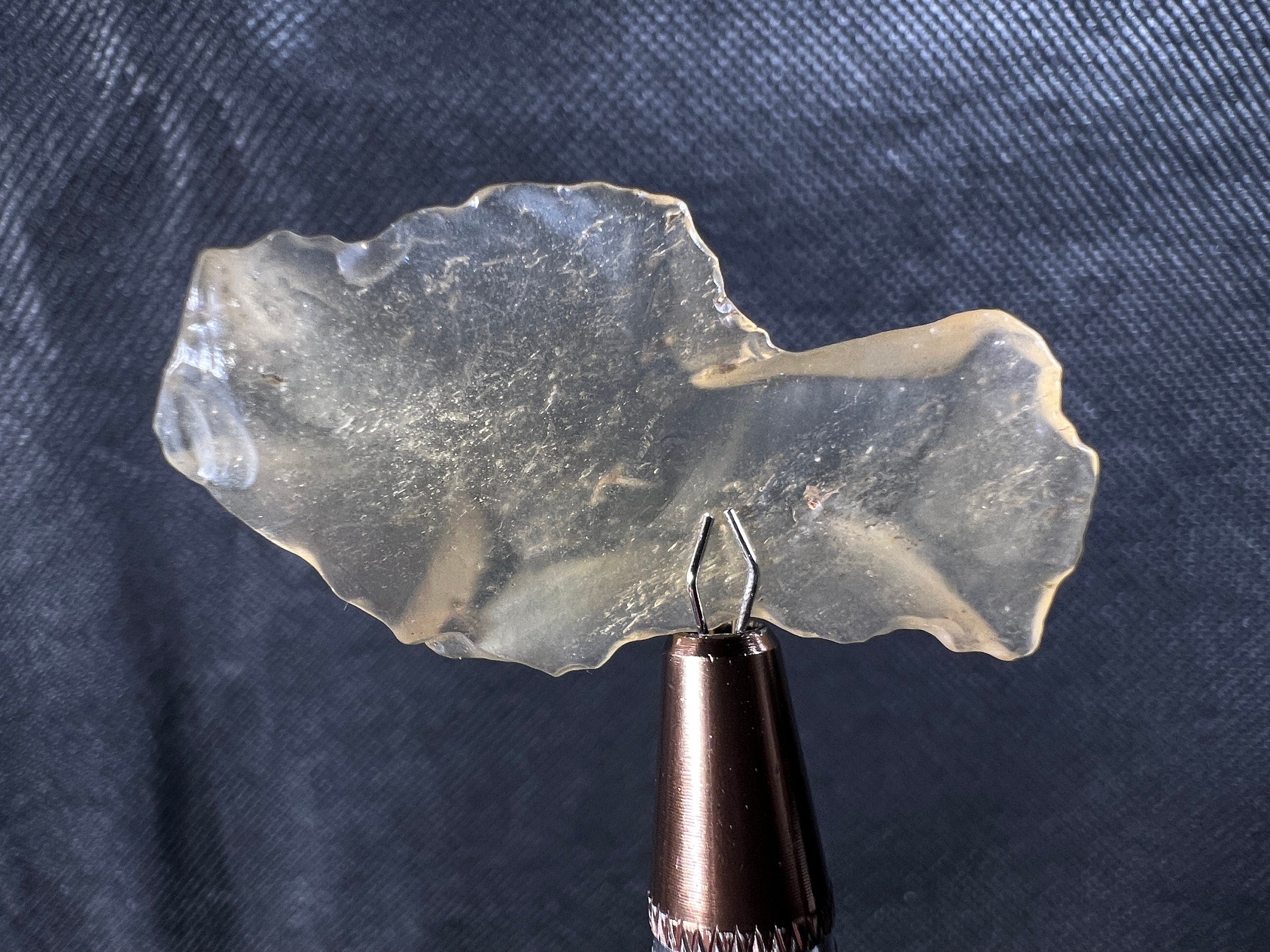 Libyan Desert Glass Raw Crystal - Rare 4.1g Natural Stone for Chime Making | Unique Spiritual Gift, Home Decor & Healing Crystals | Perfect for Meditation, Energy Work & Jewelry Crafting (Item#49416)