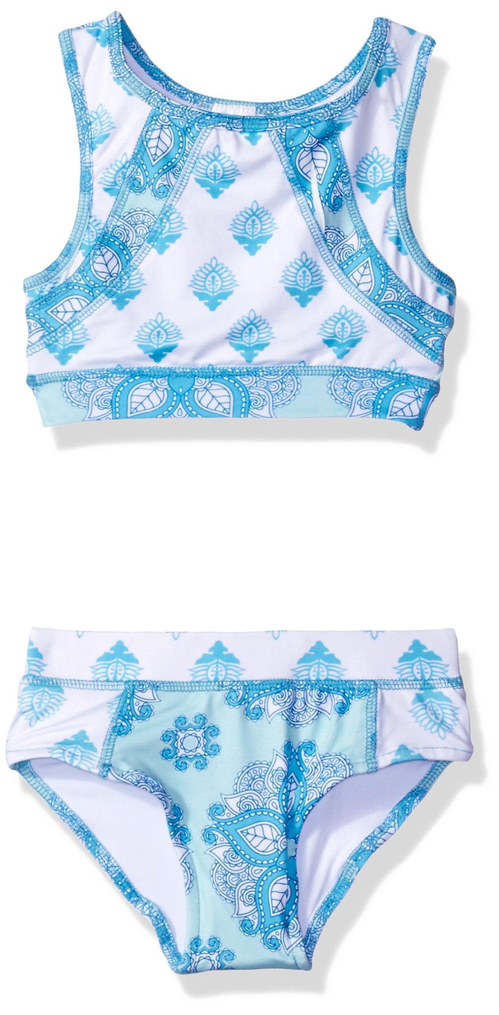 Masala Kids Girls Racer Back Two Piece Set - Cute Summer Outfits for Toddler Girls | Perfect for Playdates, Beach Trips & Family Photos