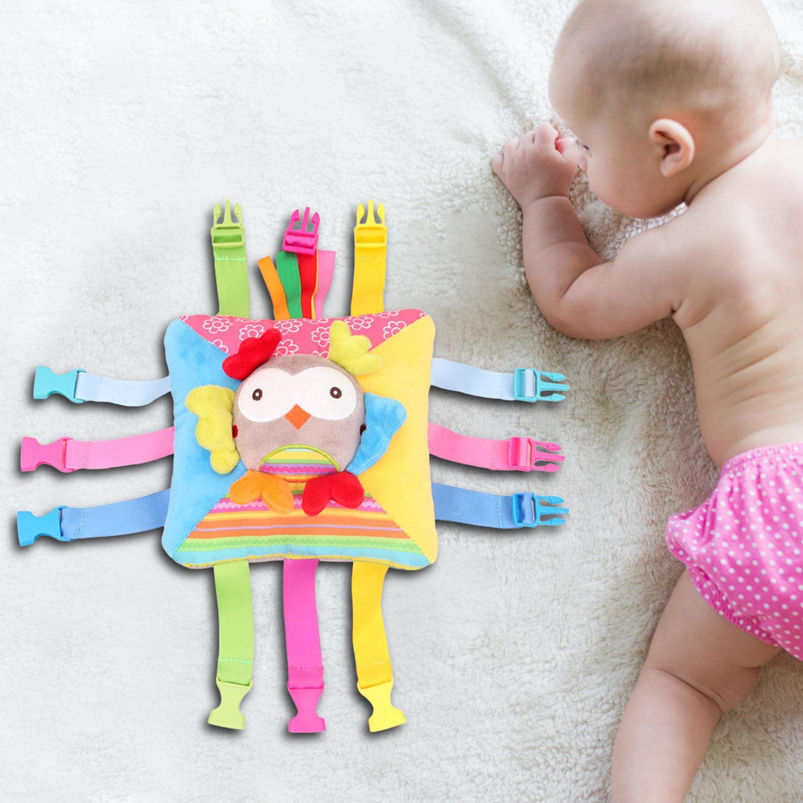 Fityle Loop Toy - Sensory Travel Toy for Kids & Babies | Stress Relief & Fine Motor Skills Development | Perfect for Airplane, Car Rides & Autism Therapy