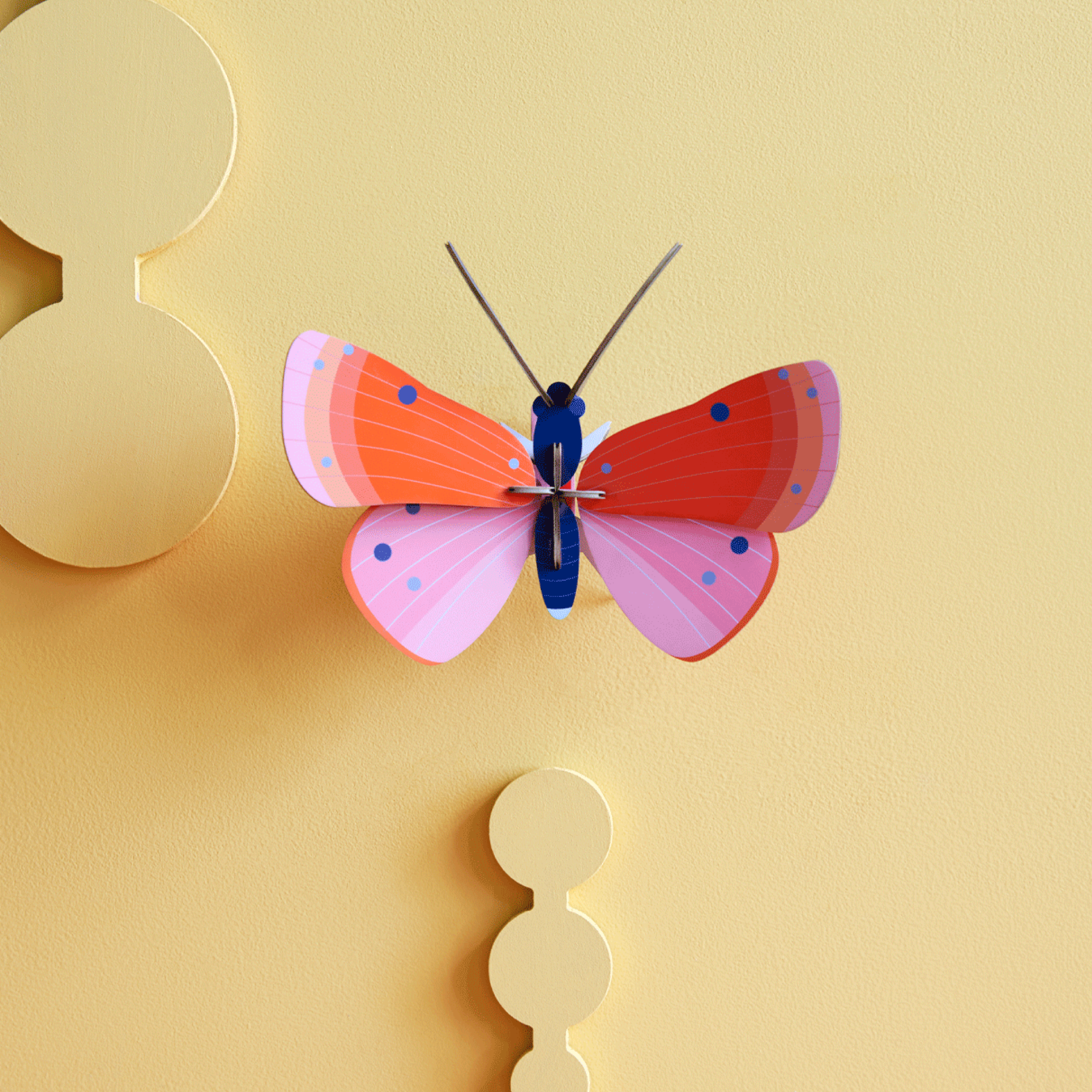 Speckled Copper Butterfly - Authentic Handcrafted Decorative Art Piece for Home & Garden Decor | Perfect for Wall Art, Wedding Centerpieces, and Nature-Themed Gifts