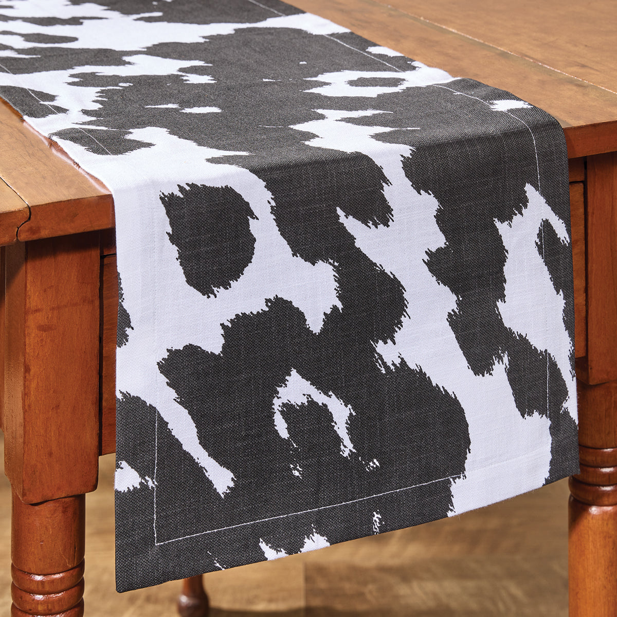 Premium 36-Inch Cowhide Rug - Genuine Holstein Cow Hide Runner for Living Room, Bedroom, or Office Decor - Durable & Stylish Natural Hide Carpet