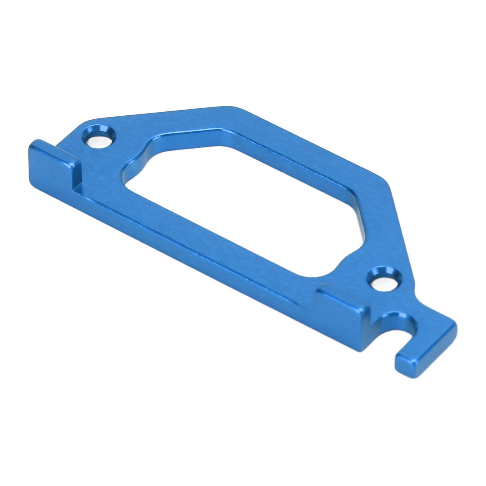 Dilwe RC Car Servo Mount - Heavy Duty Metal Servo Bracket Upgrade for Traxxas Latrax Teton 1/18 Scale RC Crawler Cars (Blue) - Perfect for Off-Road Racing, Rock Crawling and RC Car Upgrades