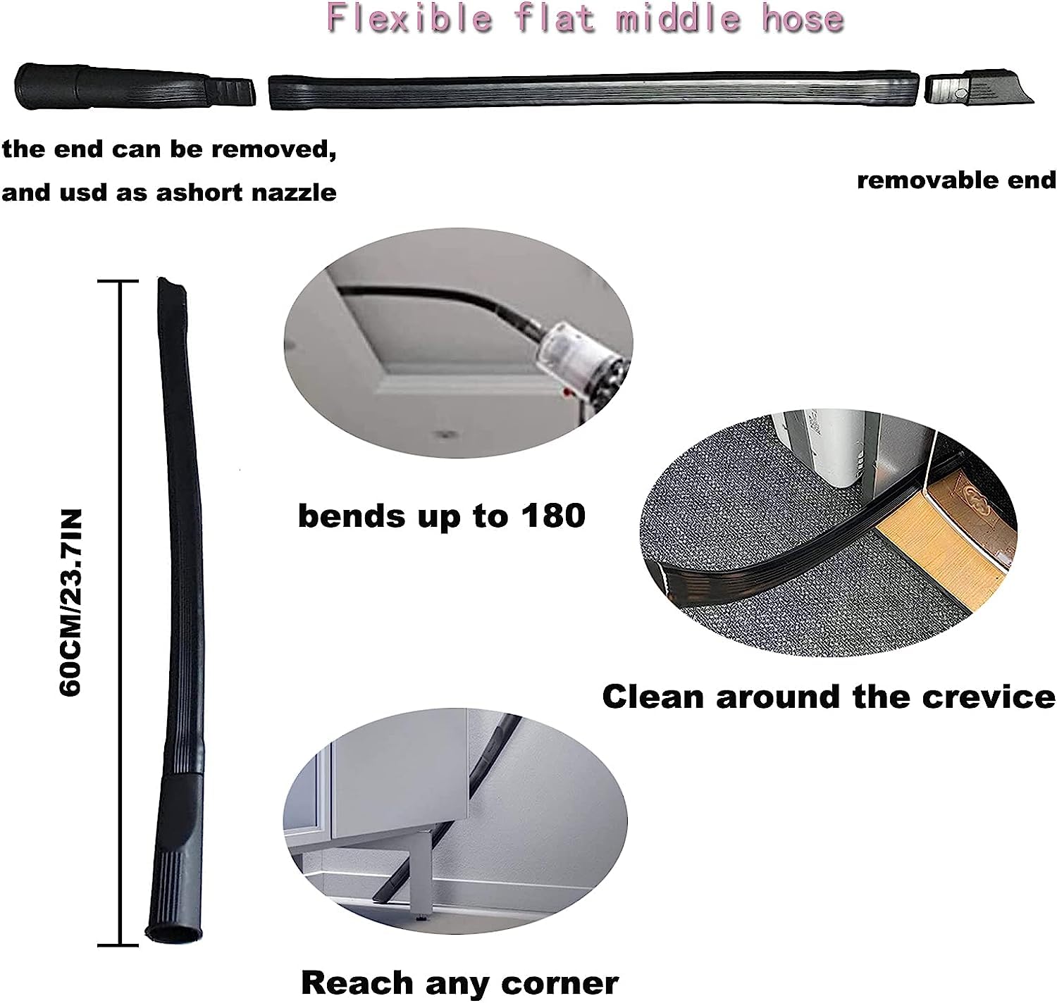 12-Piece Universal Vacuum Cleaner Attachment Kit - 1 1/4