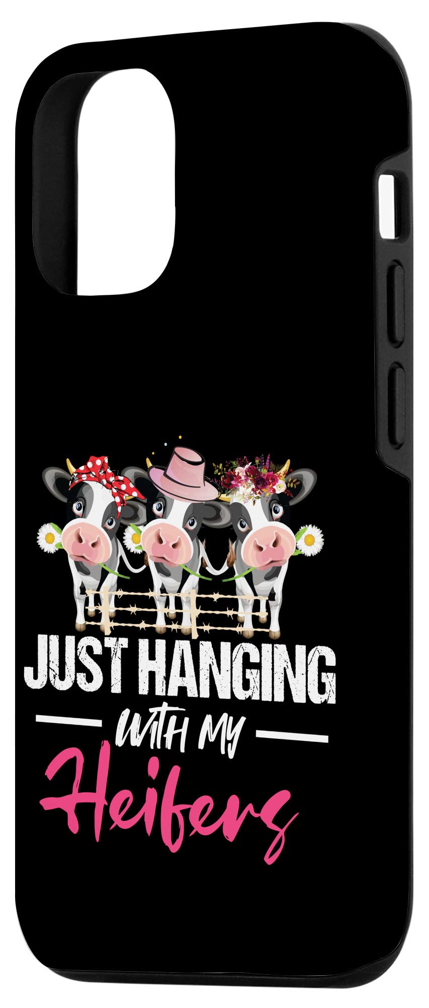 Funny Cow Farm Animal Life iPhone 12/12 Pro Case - Perfect for Farmers, Ranchers & Country Lovers - Durable Protective Phone Cover for Daily Use & Outdoor Activities