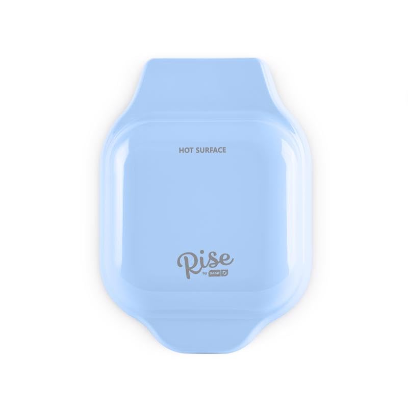 RMWS001GBSD06 Mini Waffle Maker for Snowflake Waffles - Compact Single Serve Breakfast Appliance - Perfect for Home, Dorm & Office Use