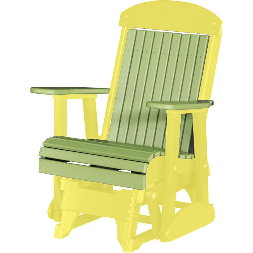 Lime Green on Yellow