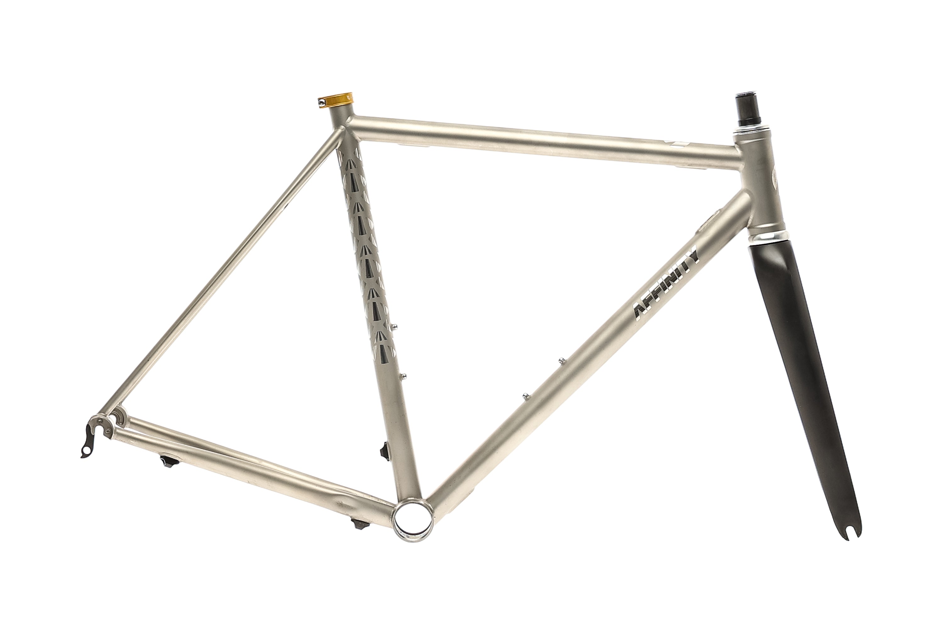 Affinity Cycles Anthem Custom Stainless Steel Road Bike Frameset - Medium Size (2022 Model) | Perfect for Road Racing, Commuting & Endurance Cycling