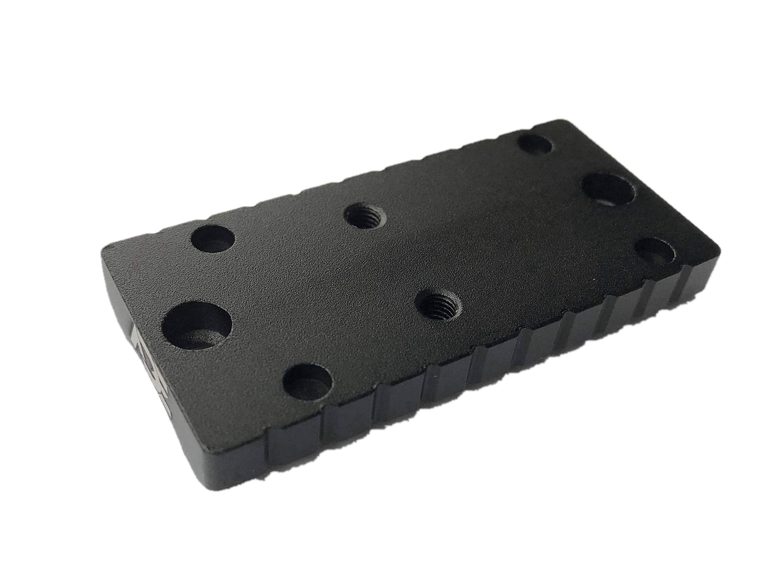 Ade Advanced Optics Zantitium RD3-015 Red Dot Reflex Sight with Mounting Plate - Compatible with Ruger Mark I, II, III, IV, IV-Lite & Picatinny Rails - Perfect for Pistol Shooting, Hunting, and Tactical Applications