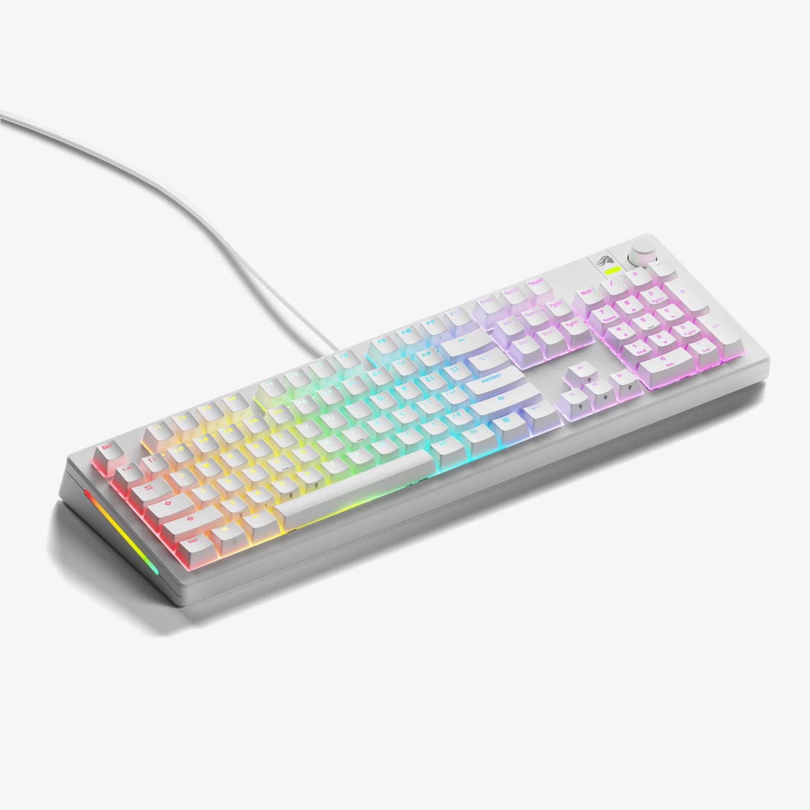 GMMK 3 Prebuilt Mechanical Gaming Keyboard - 96% Compact Layout, Hot-Swappable Switches, RGB Backlit - Perfect for PC Gaming, Office Work & Typing Enthusiasts