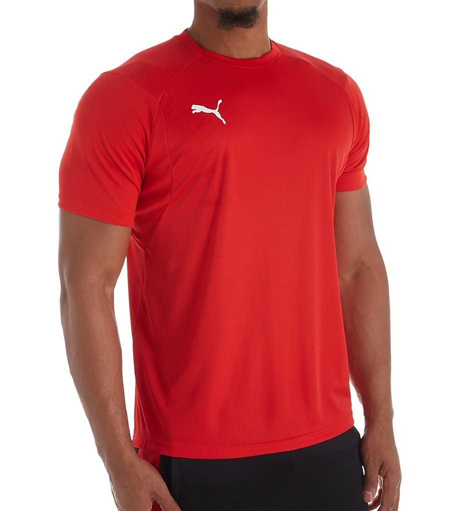 PUMA Men's Liga Training Jersey - Breathable Soccer Shirt for Men, Lightweight Sports Jersey for Soccer Practice & Gym Workouts - Perfect for Training Sessions, Casual Wear & Fan Apparel
