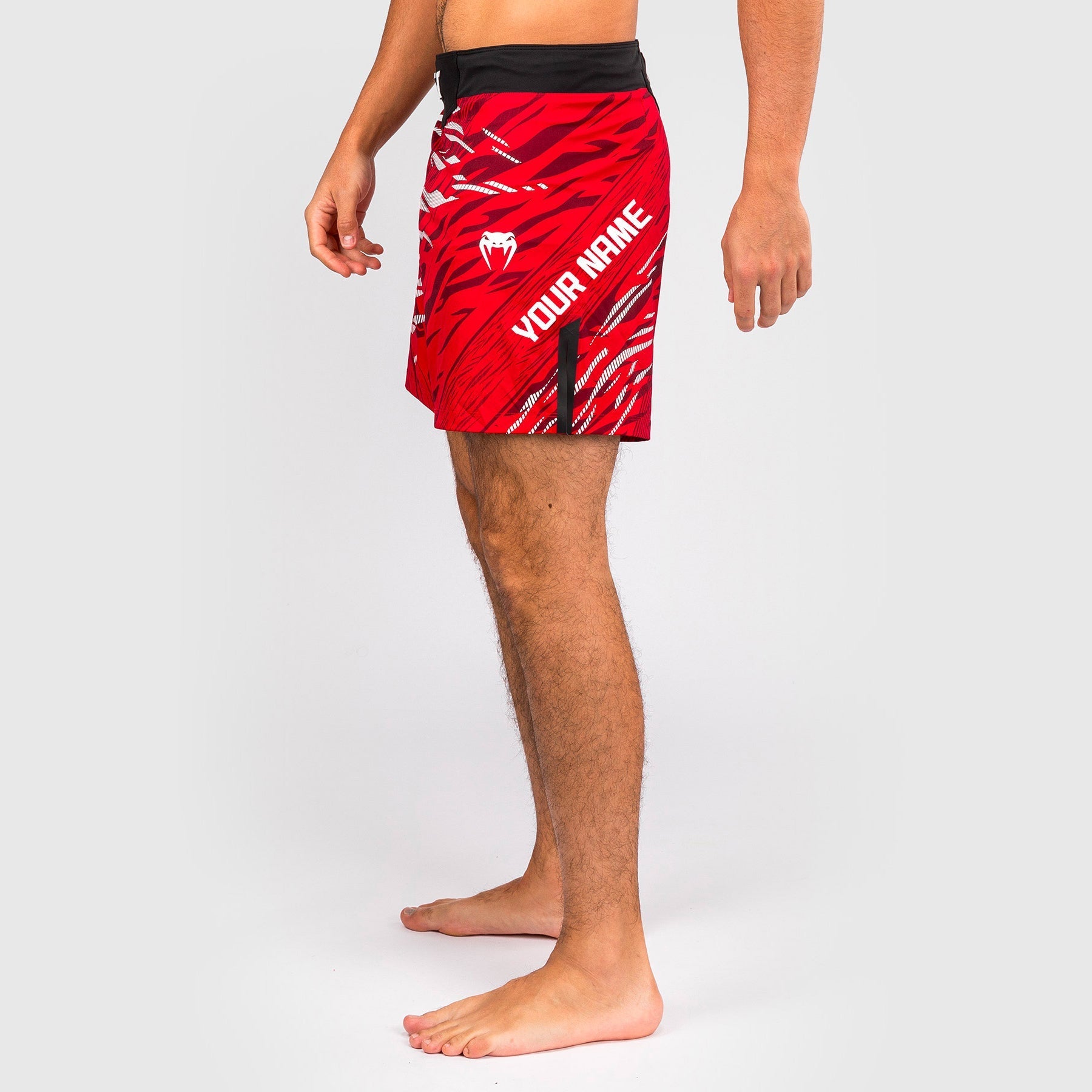 Venum UFC Fusion Authentic Men's MMA Fight Shorts - Personalized Custom Fight Night Shorts, Red - Perfect for MMA Training, UFC Events & Combat Sports