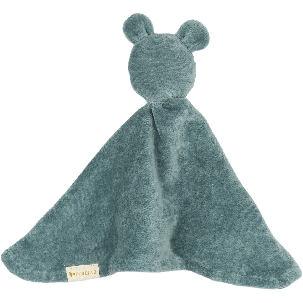 Fabelab Slate Bear Cuddler - Soft Plush Stuffed Animal Toy for Babies & Toddlers | Perfect for Nursery Decor, Baby Shower Gifts & Comforting Sleep Companion