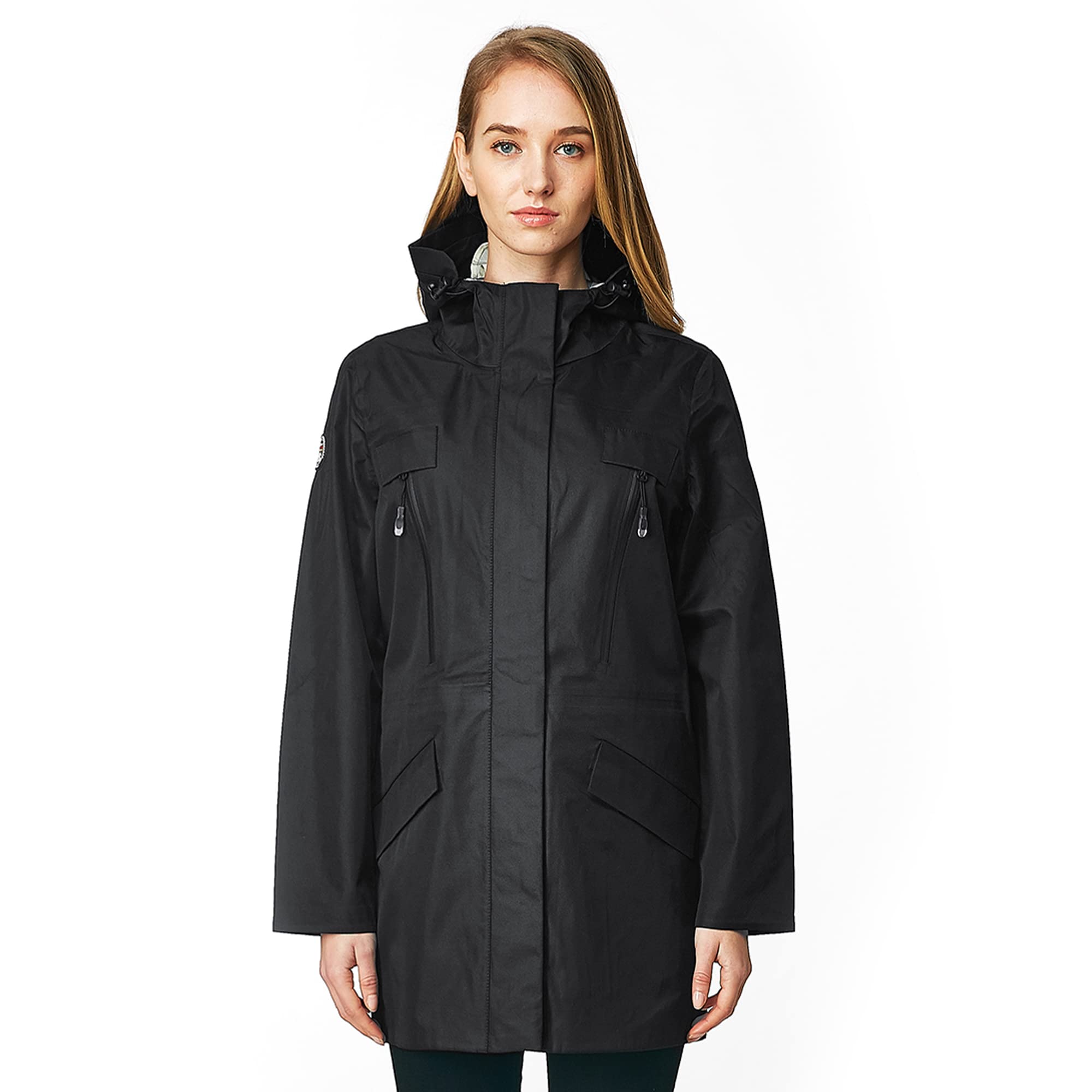 Triple F.A.T. Goose Women's Chelsea Waterproof Raincoat - Stylish Winter & Spring Rain Jacket for Women - Perfect for Commuting, Travel & Outdoor Activities