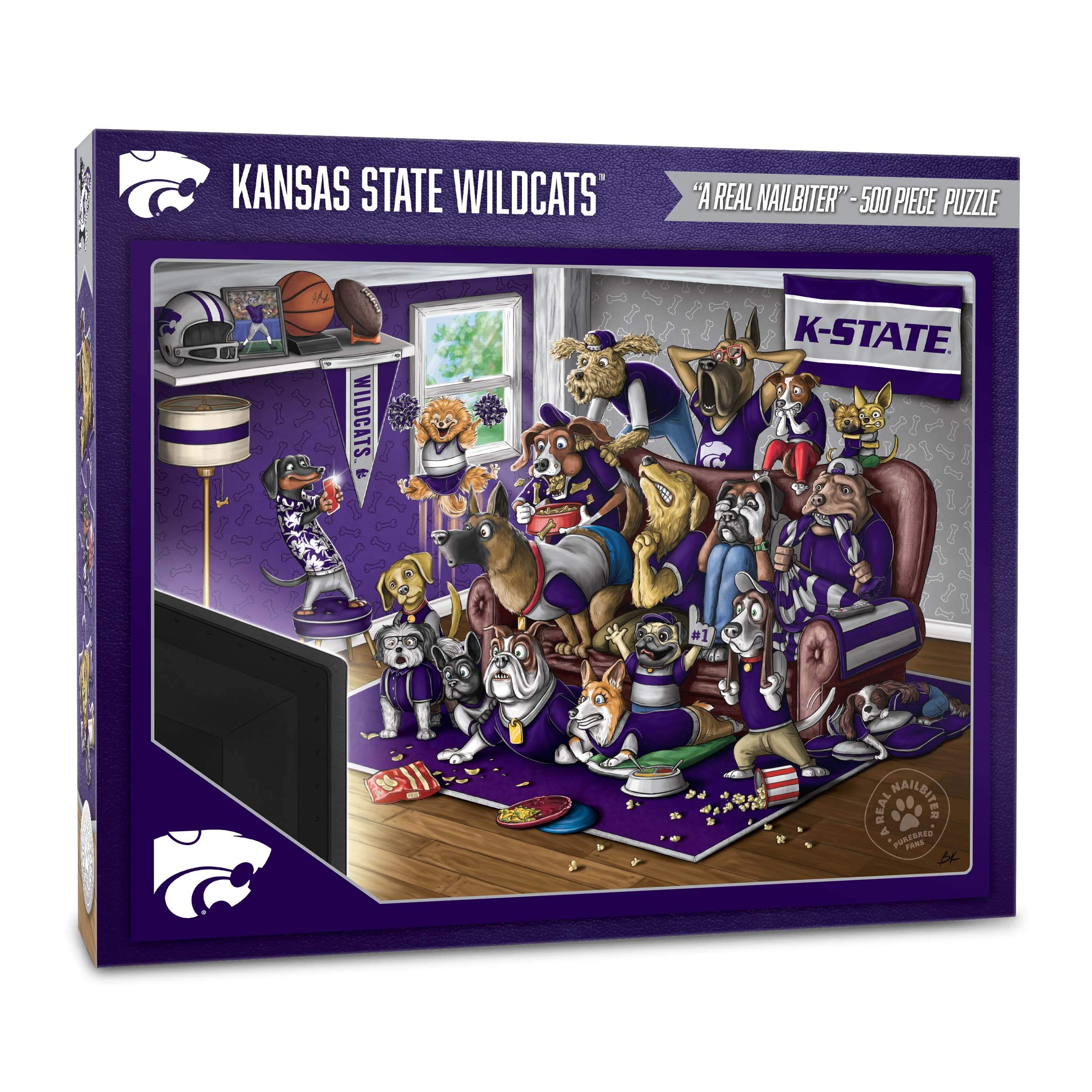 YouTheFan NCAA College Sports Fan Puzzle - 500 Piece Challenging Jigsaw Puzzle for Adults & Teens - Perfect for Game Nights, Gifts, and Home Decor