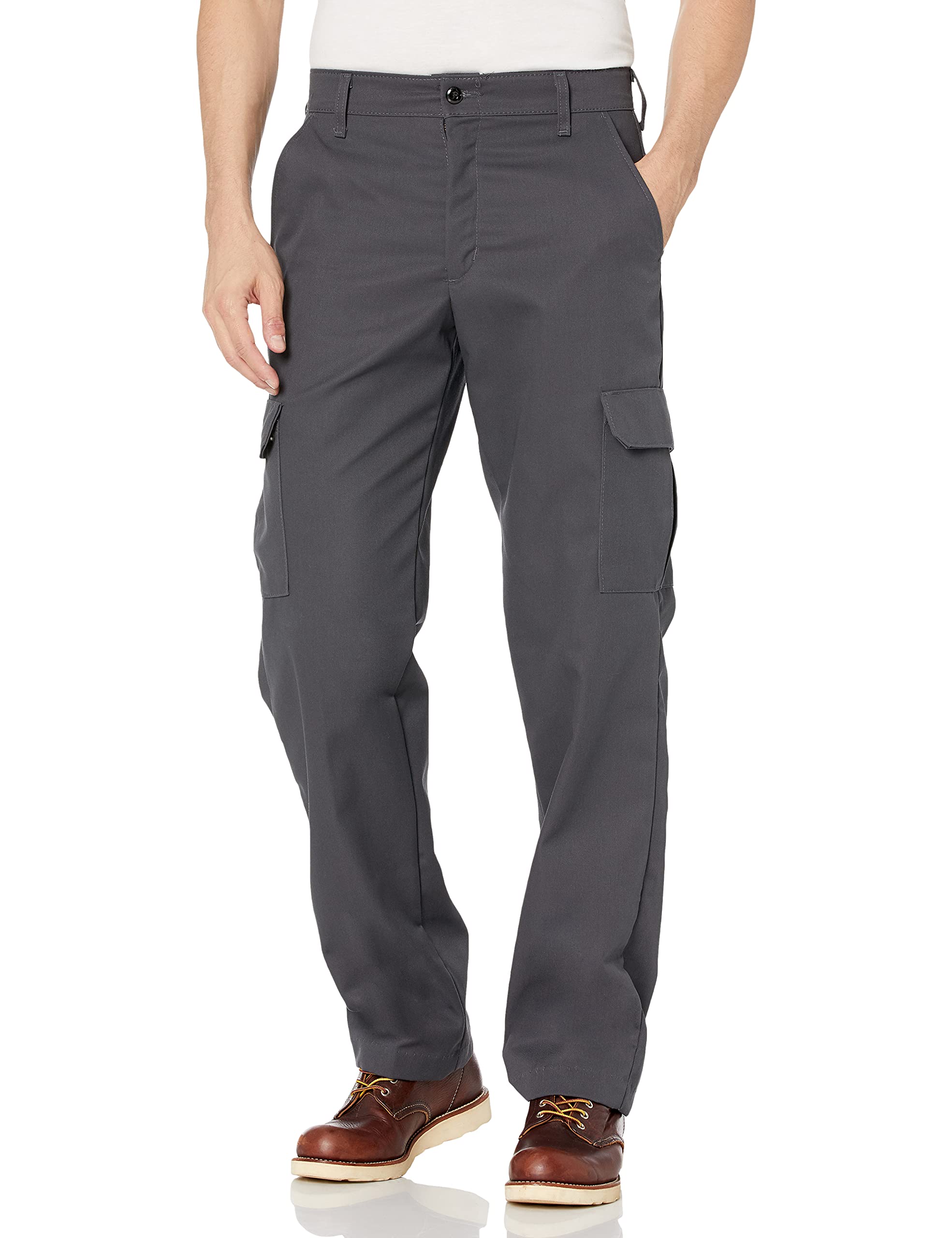 Red Kap Men's Durable Industrial Cargo Work Pants - Heavy Duty Utility Pants for Construction, Landscaping & Outdoor Work