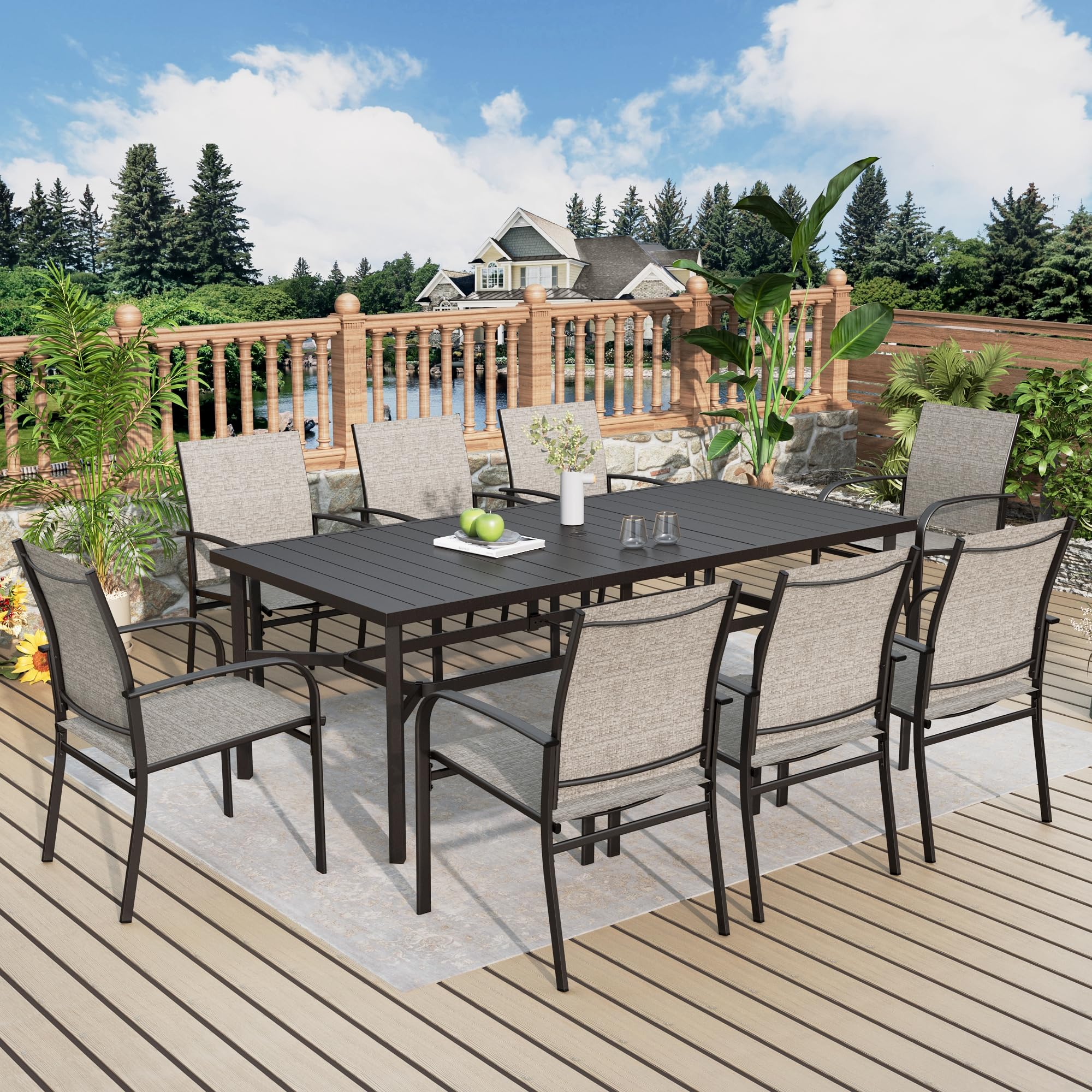 Outdoor Dining Set for 8 - 83