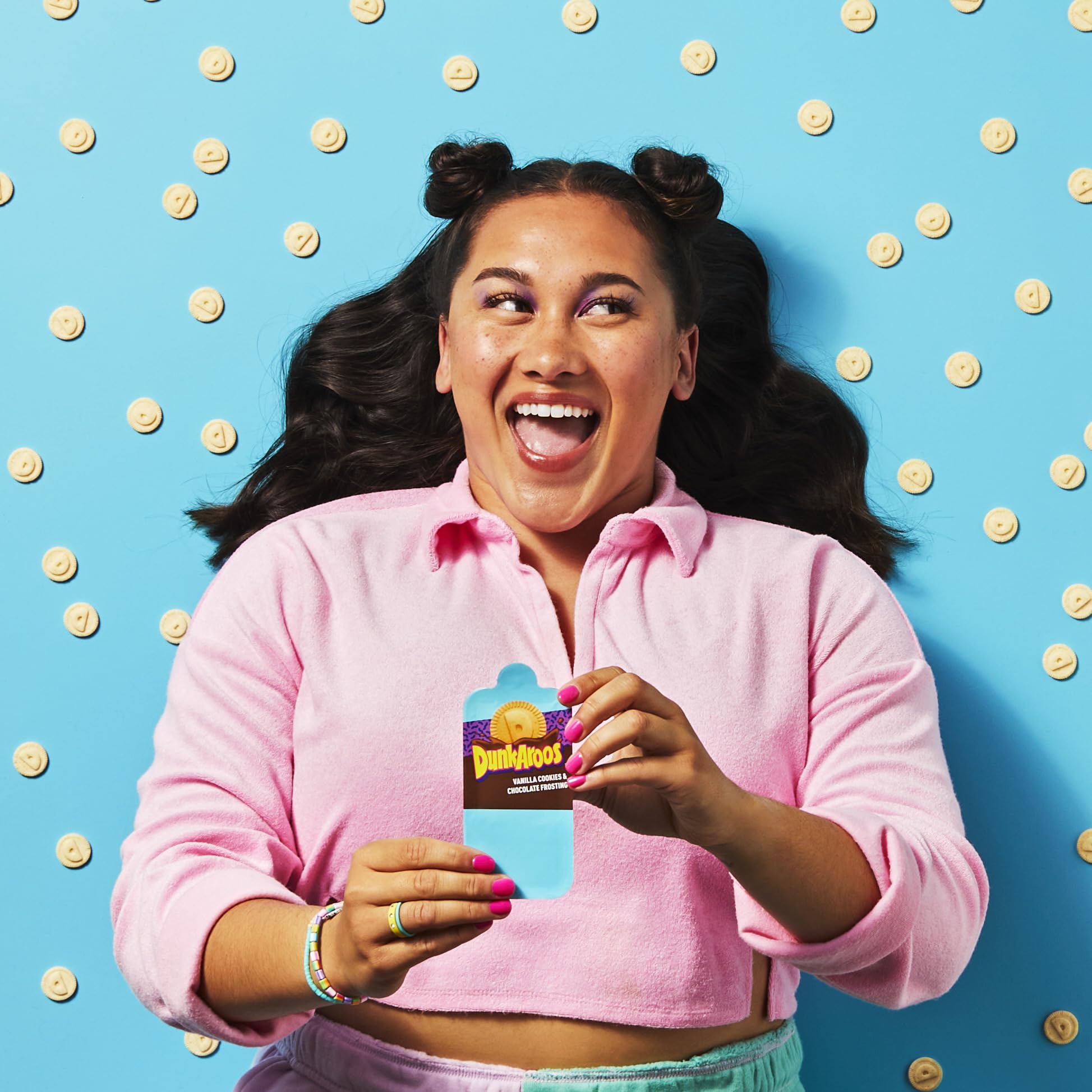 Betty Crocker Dunkaroos Vanilla Cookies with Chocolate Frosting - 12 Count (Pack of 3) | Fun Snack for Kids Lunch Box, Birthday Parties & After School Treats