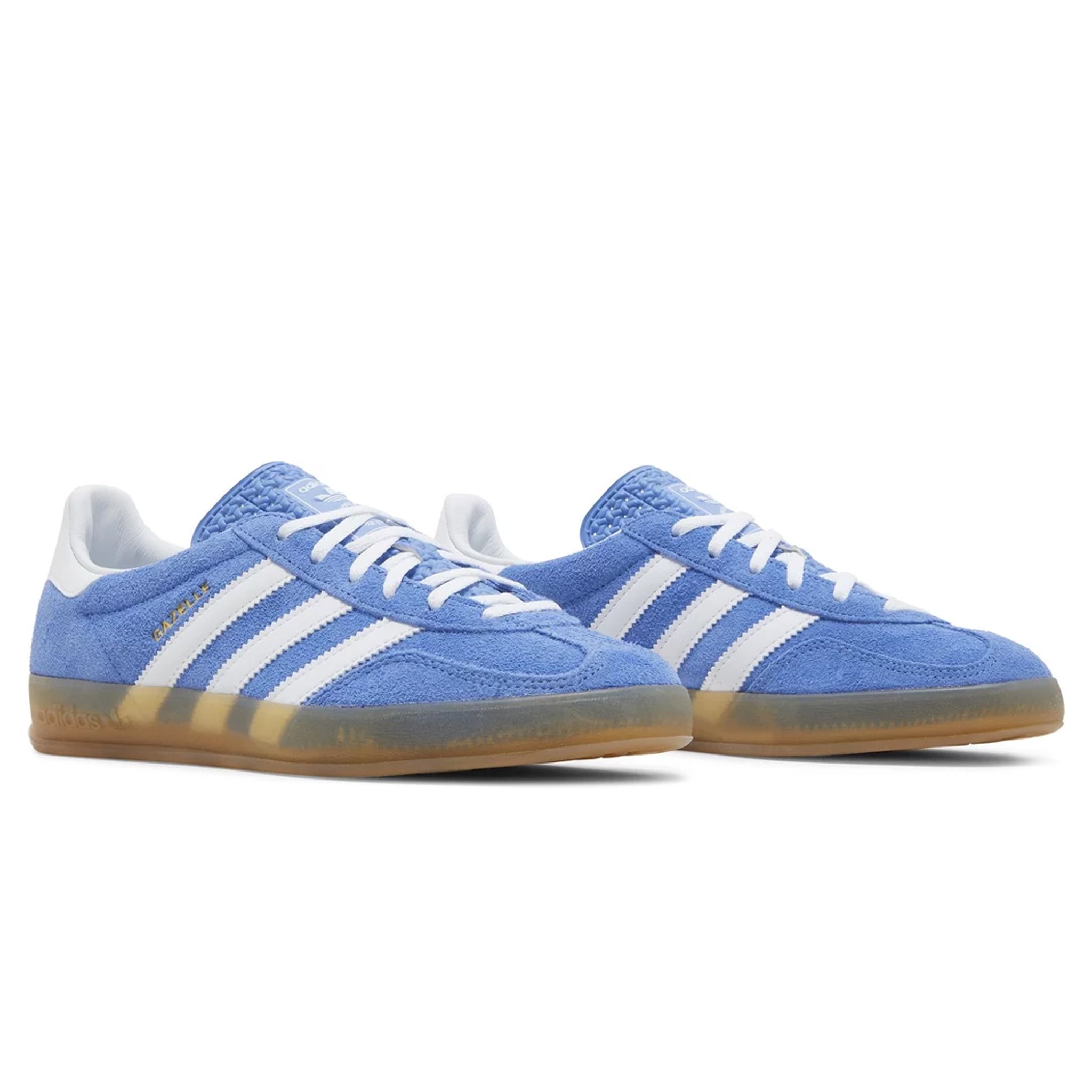 Adidas Gazelle Women's Indoor Sneakers - Blue Fusion Gum Sole | Comfortable & Stylish for Casual Wear, Gym, and Running
