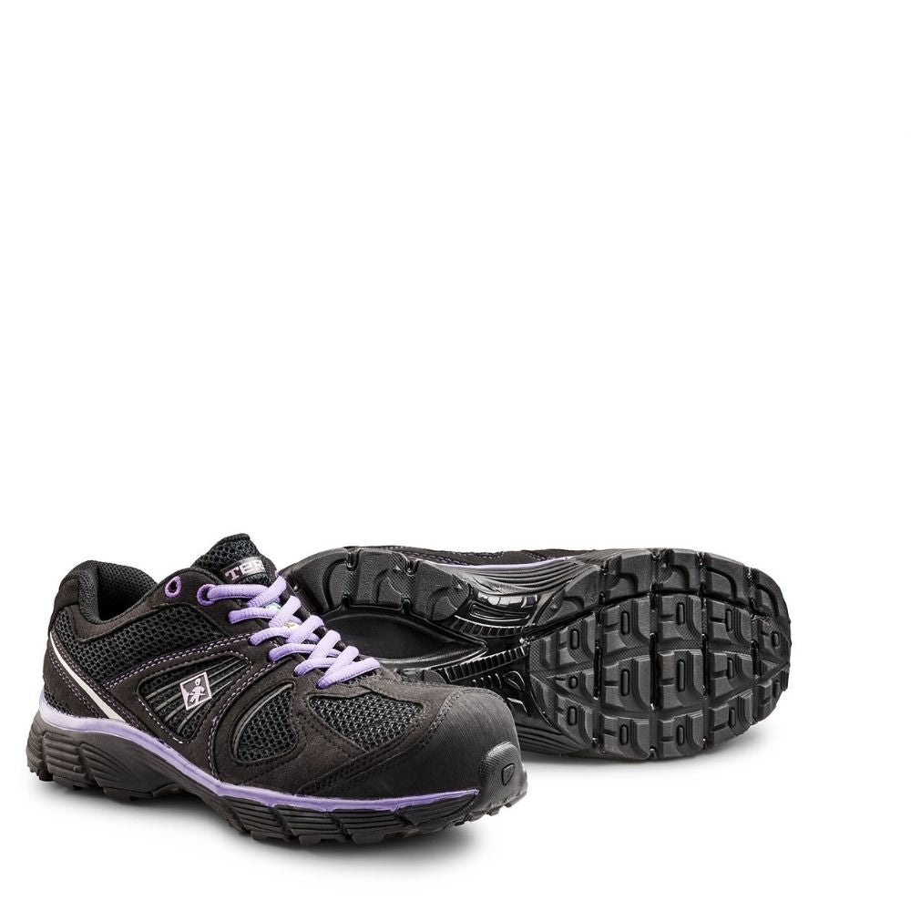 Terra Pacer 2.0 SD Women's Composite Toe Athletic Work Shoes - Lightweight Safety Shoes for Women, Slip Resistant & Comfortable - Perfect for Nurses, Warehouse Workers & Industrial Jobs