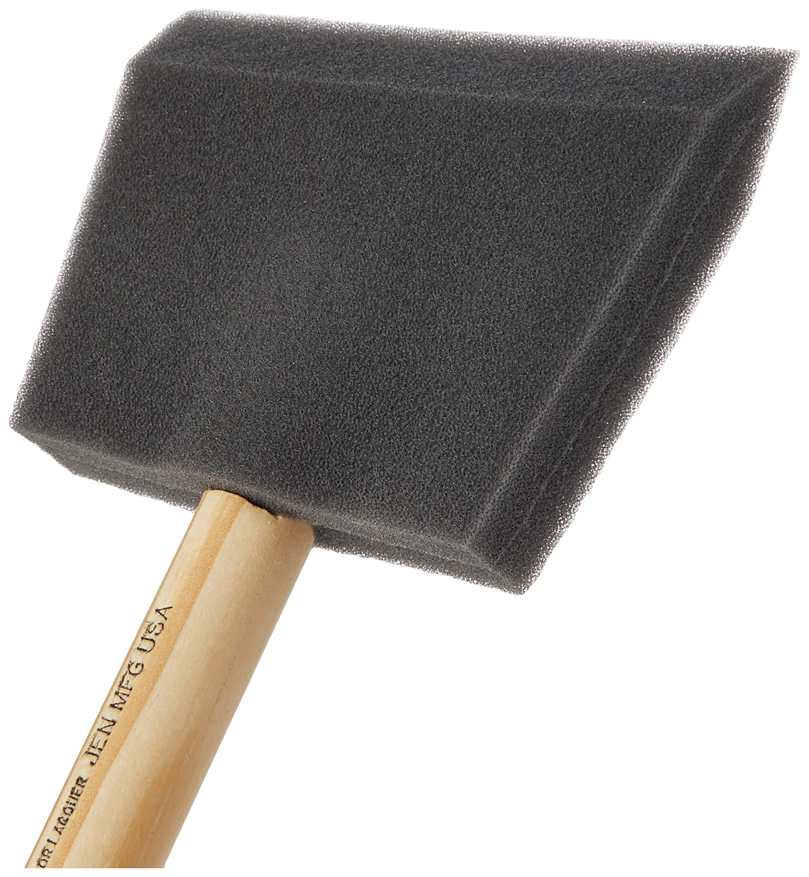 Professional Poly Foam Brushes for Painting - Smooth Finish Paint Applicators | Ideal for DIY Projects, Home Decor, and Artwork