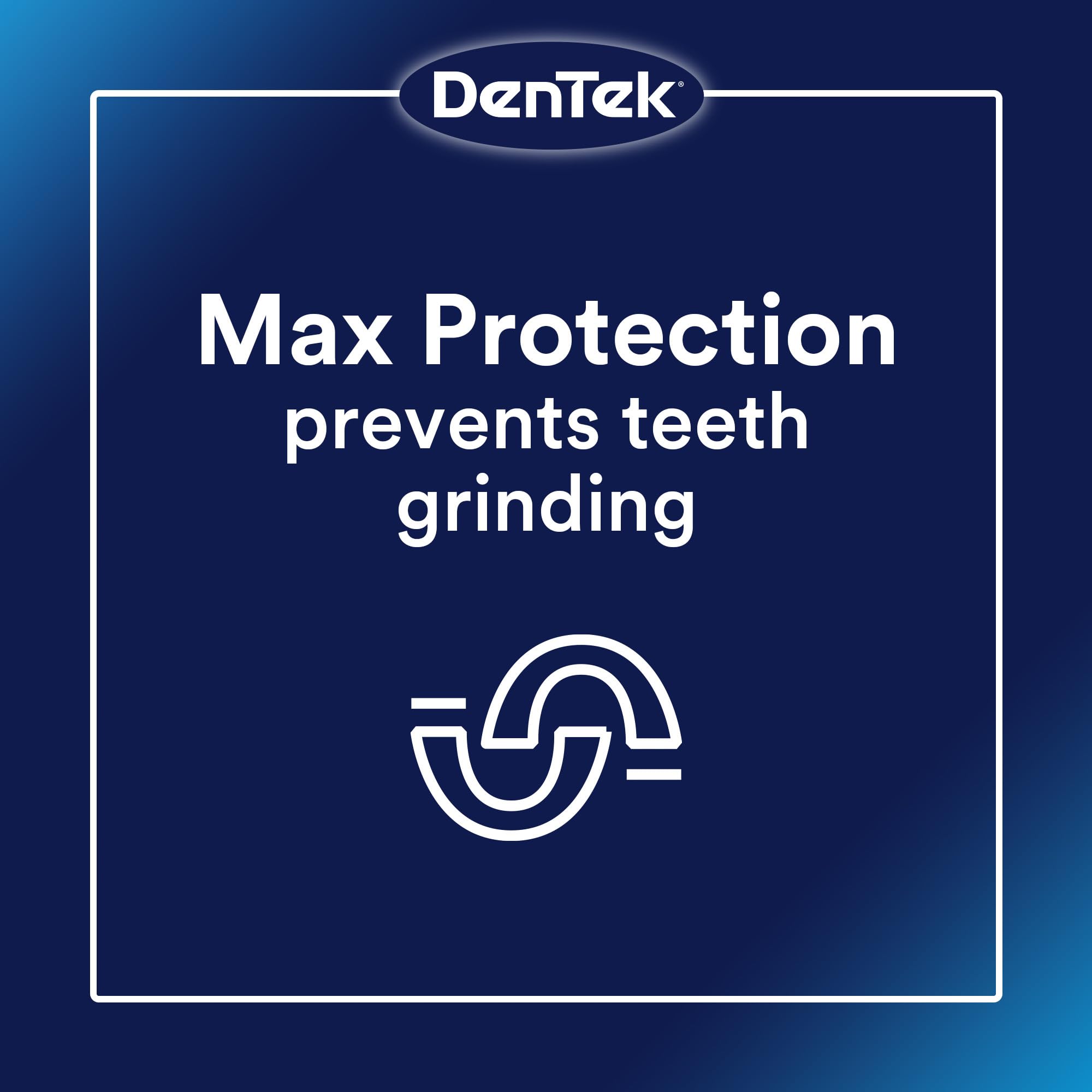 DenTek Professional-Fit Nighttime Teeth Grinding Mouth Guard - Dental Protection for Bruxism & TMJ Relief - Perfect for Sleep, Sports & Stress Relief (1 Count)
