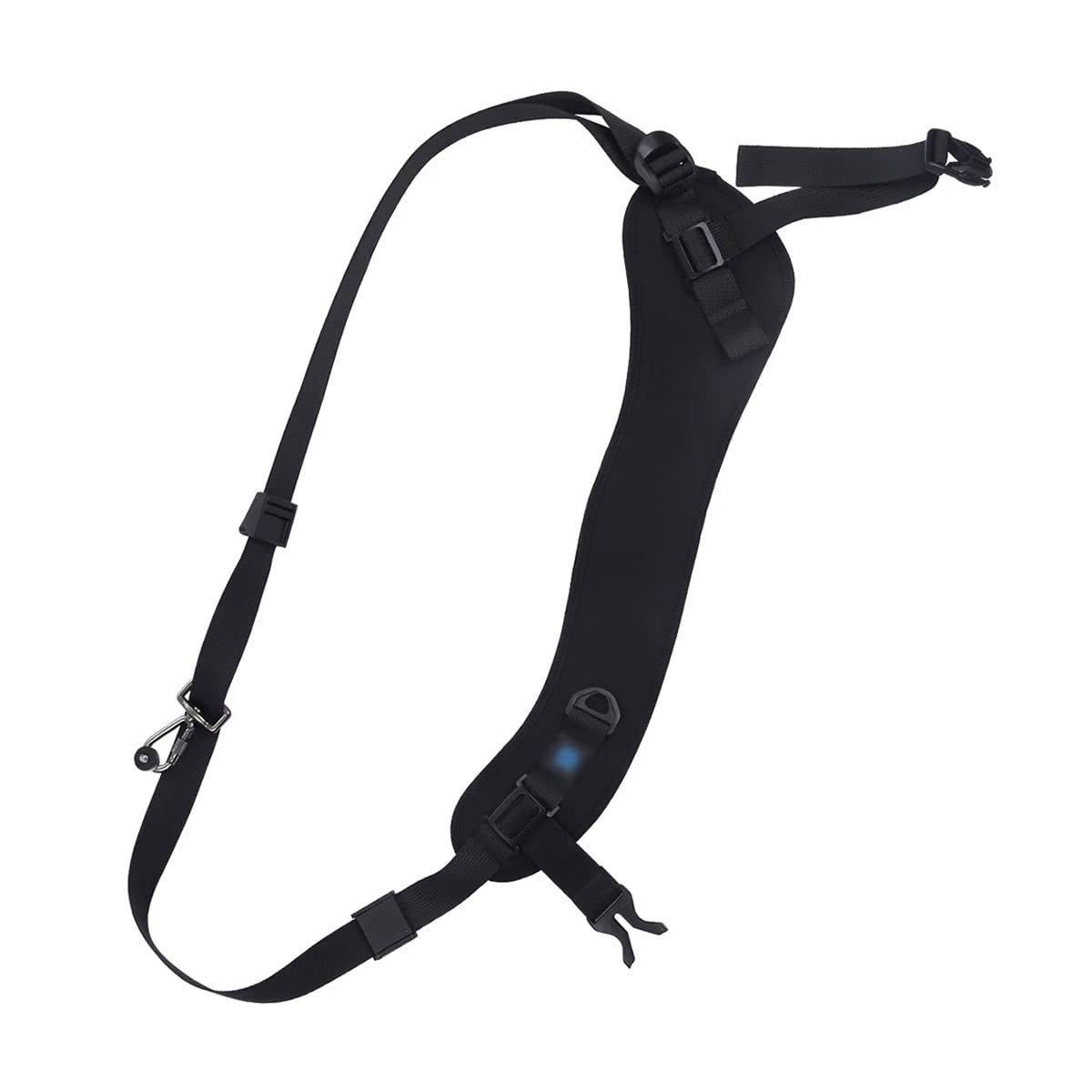 WDBBY Adjustable DSLR Camera Shoulder Strap - Quick Release Neck Strap for Nikon, Canon, Sony Digital SLR Cameras - Comfortable & Secure Camera Accessory (Black, One Size) - Perfect for Travel, Photography & Outdoor Shooting