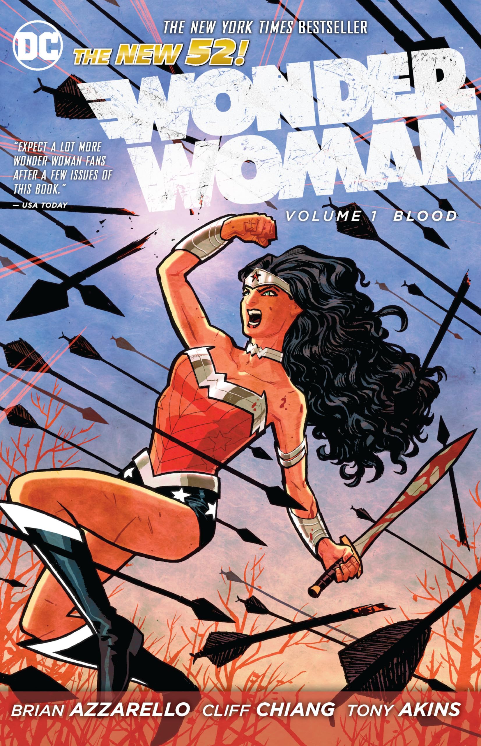 Wonder Woman 1: Blood - DC Comics Graphic Novel | Superhero Action Adventure Story | Perfect for Comic Book Collectors & Fans | Great Gift for Superhero Enthusiasts | Ideal for Reading at Home, Travel & Comic Conventions