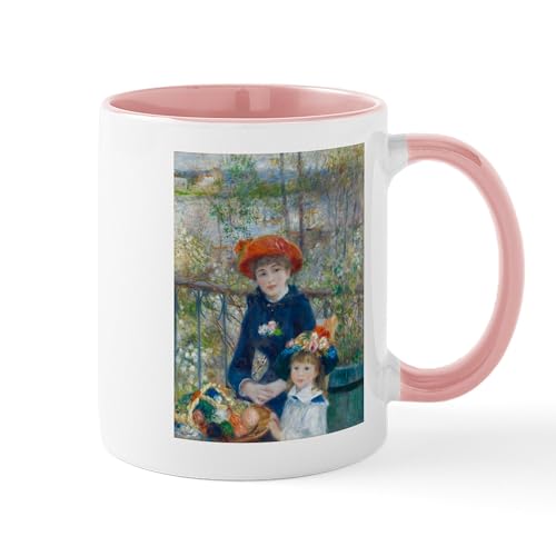 White/Pink Inside - Two Sisters Mugs