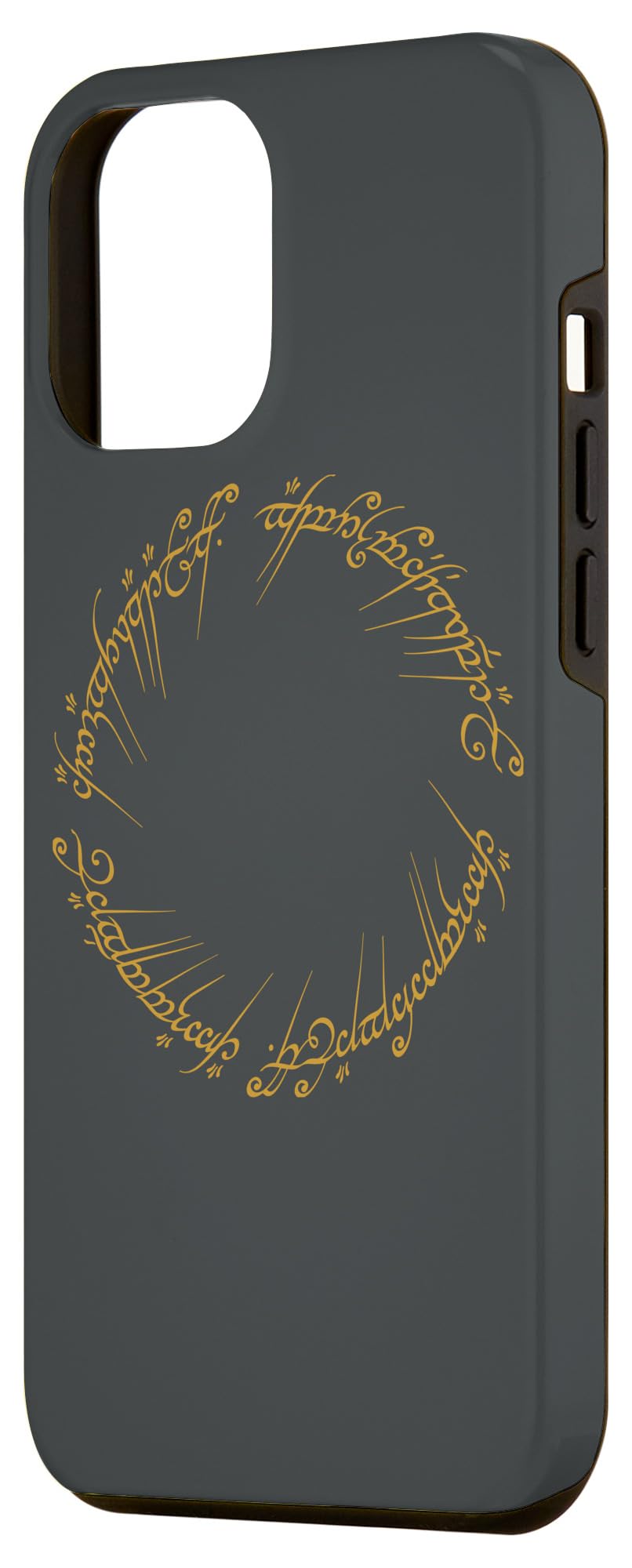Premium iPhone 12 Pro Max Case with Lord of the Rings One Ring Design - Durable Protection for Your Smartphone | Perfect for Fans, Travel & Everyday Use