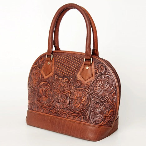 American Darling Genuine Leather Tooled Tote Bag for Women - Stylish Handbag for Work, Travel & Everyday Use