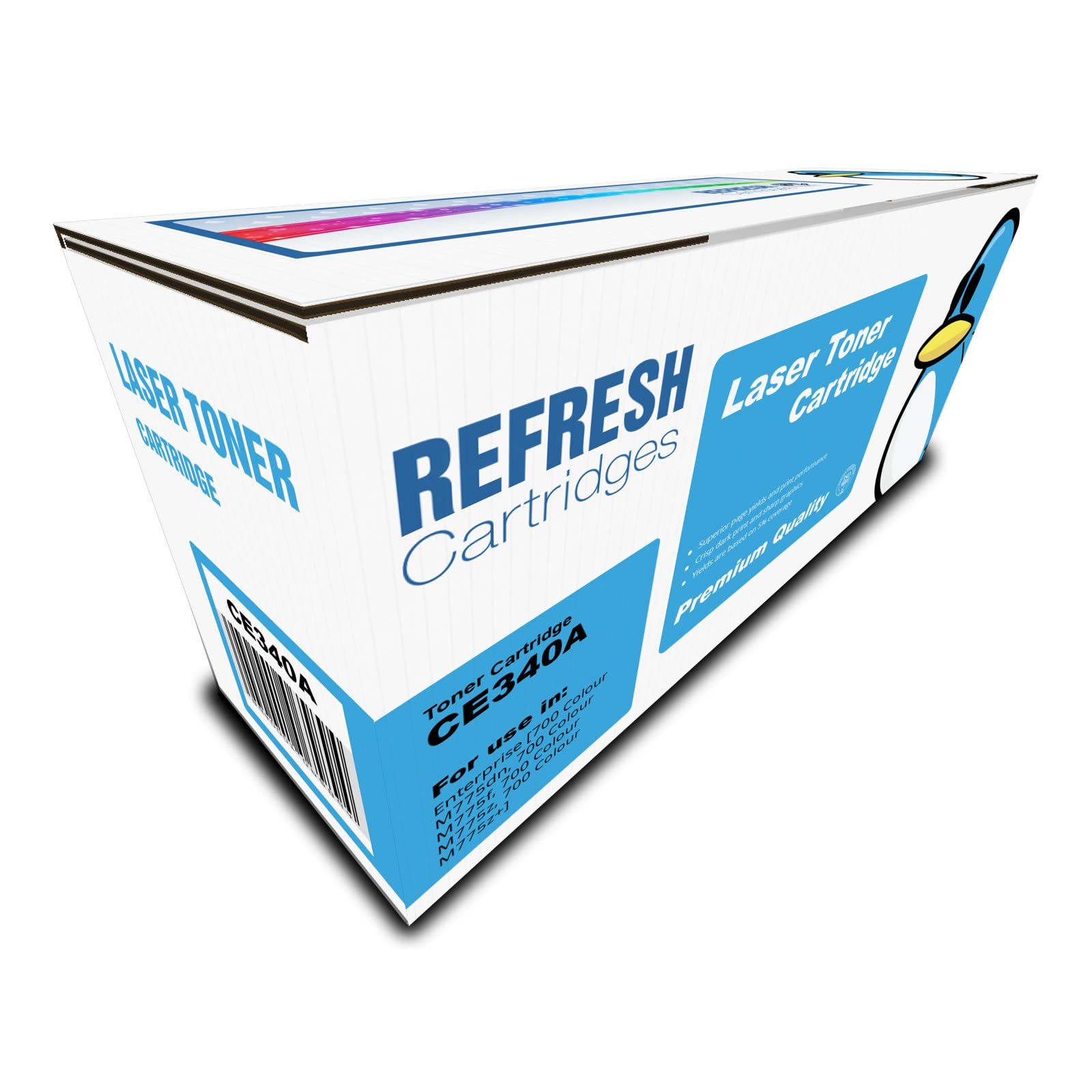 HP 651A Remanufactured Toner Cartridge Replacement - Multi-Color Compatible with HP Printers | Perfect for Home Office & Small Business Printing Needs